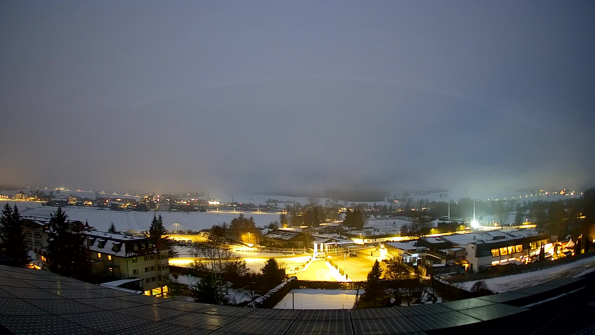 Spletna kamera Riscone | Hotel Olympia | Pogled na Kronplatz