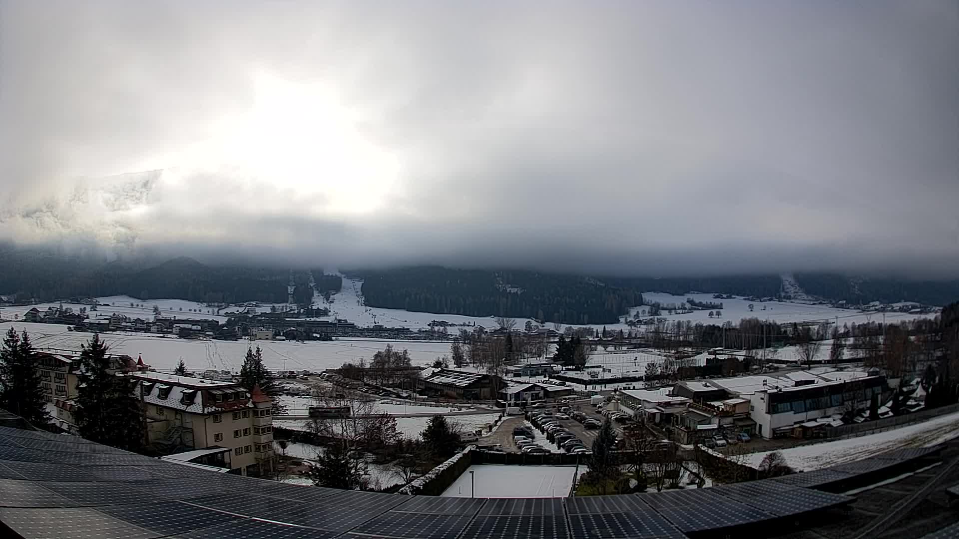 Spletna kamera Riscone | Hotel Olympia | Pogled na Kronplatz