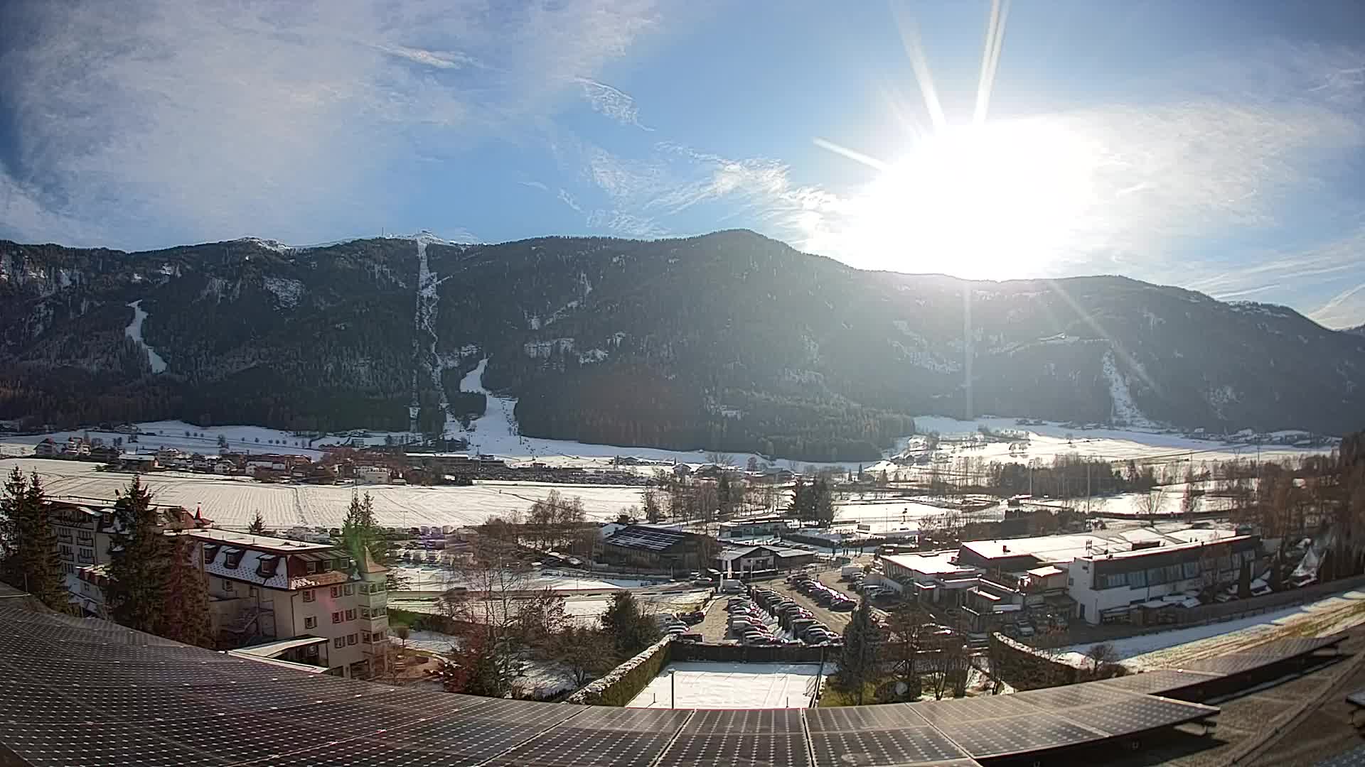 Spletna kamera Riscone | Hotel Olympia | Pogled na Kronplatz