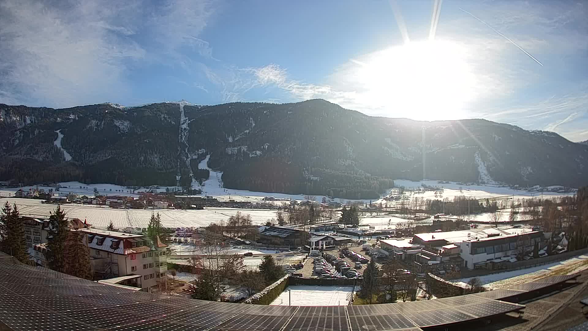 Spletna kamera Riscone | Hotel Olympia | Pogled na Kronplatz