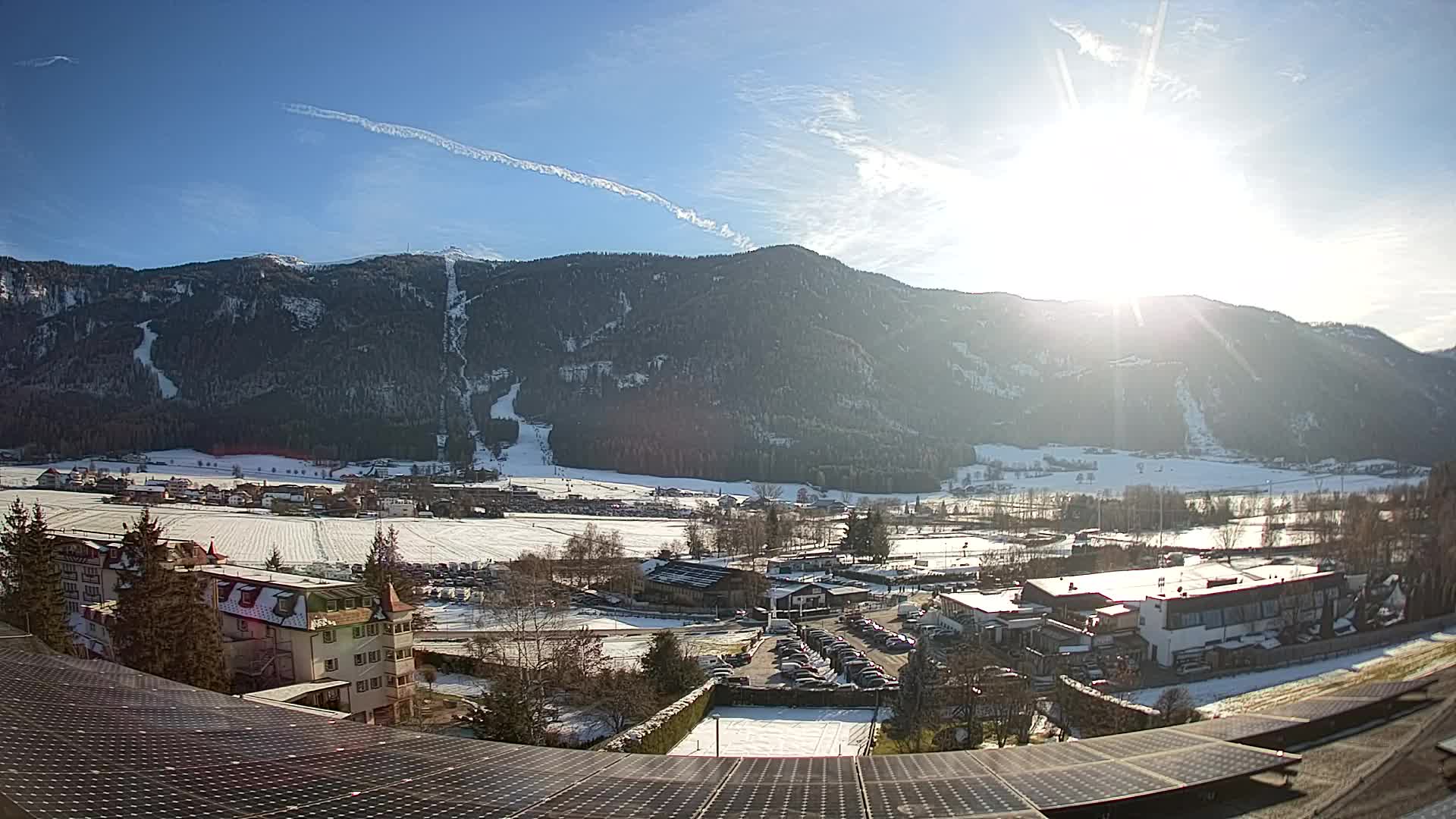 Spletna kamera Riscone | Hotel Olympia | Pogled na Kronplatz