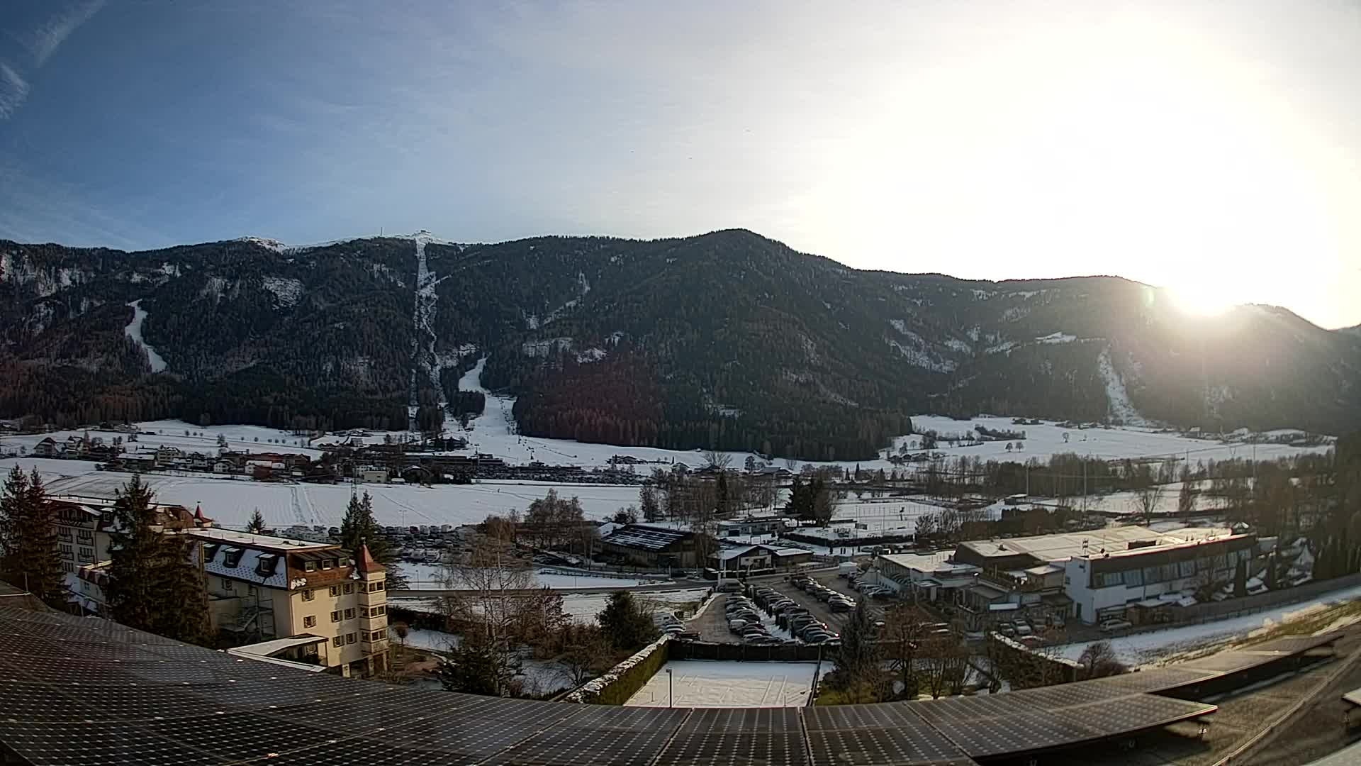 Spletna kamera Riscone | Hotel Olympia | Pogled na Kronplatz