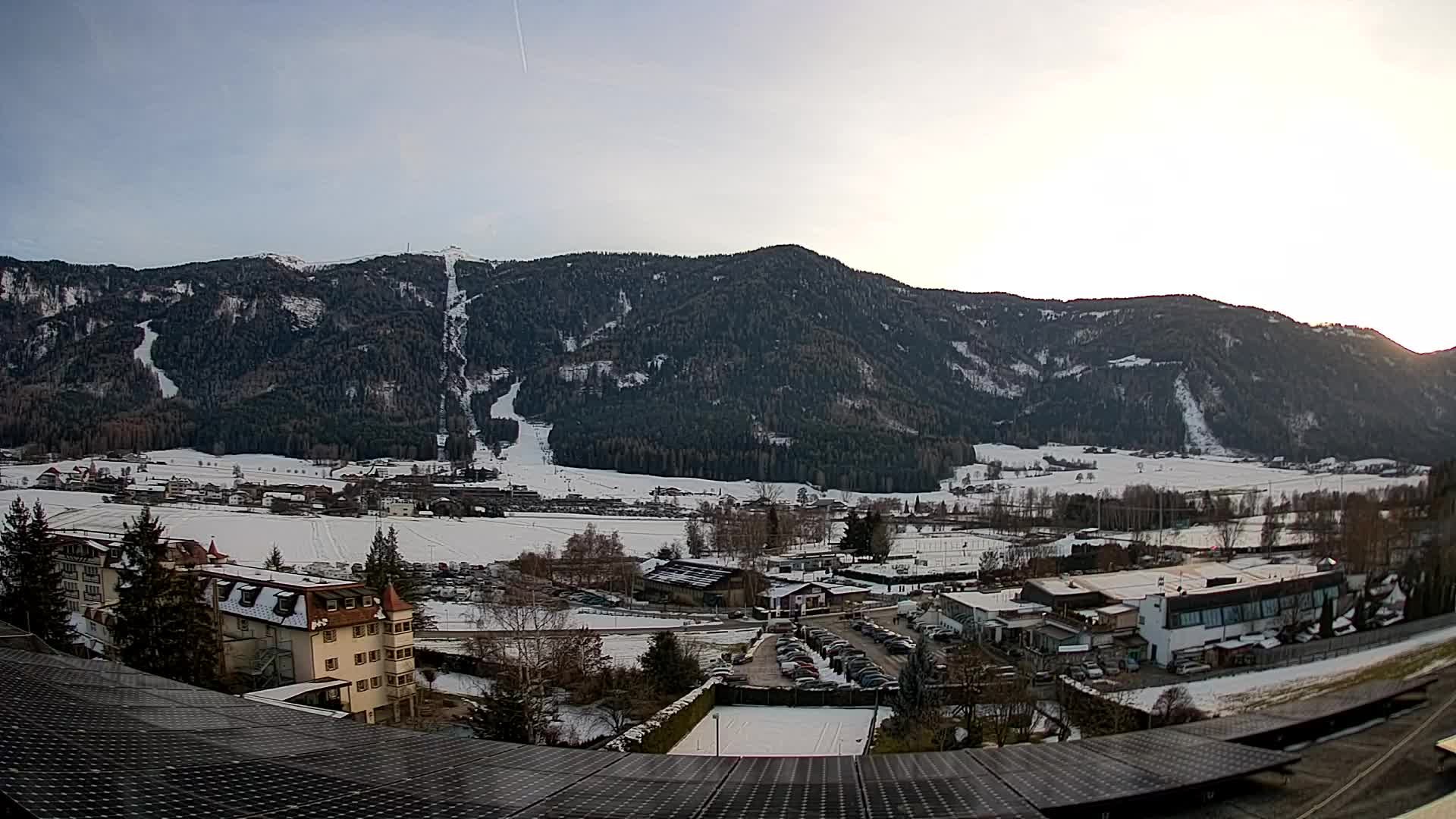 Webcam Riscone | Hotel Olympia | Vista su Plan de Corones