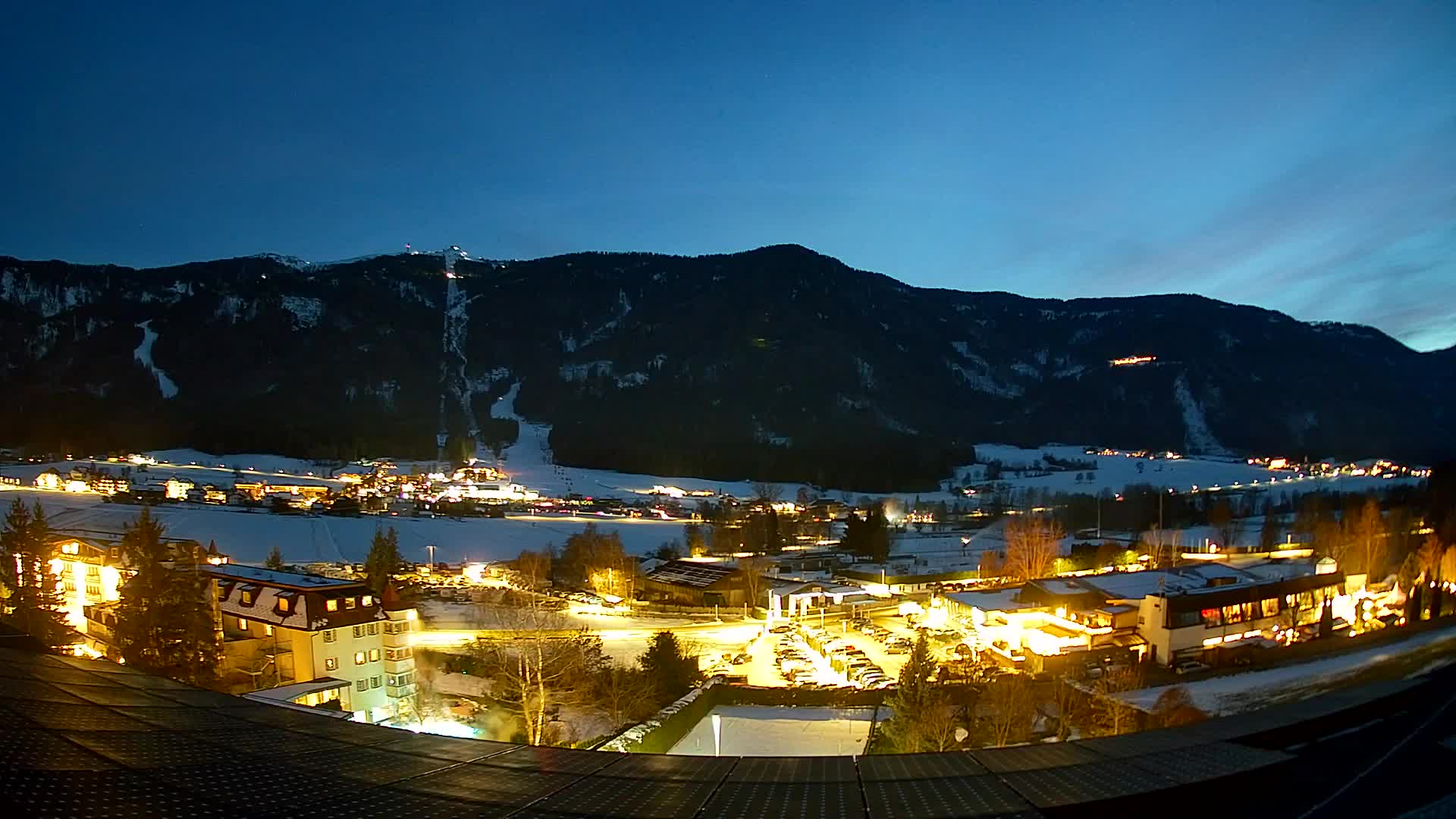 Spletna kamera Riscone | Hotel Olympia | Pogled na Kronplatz