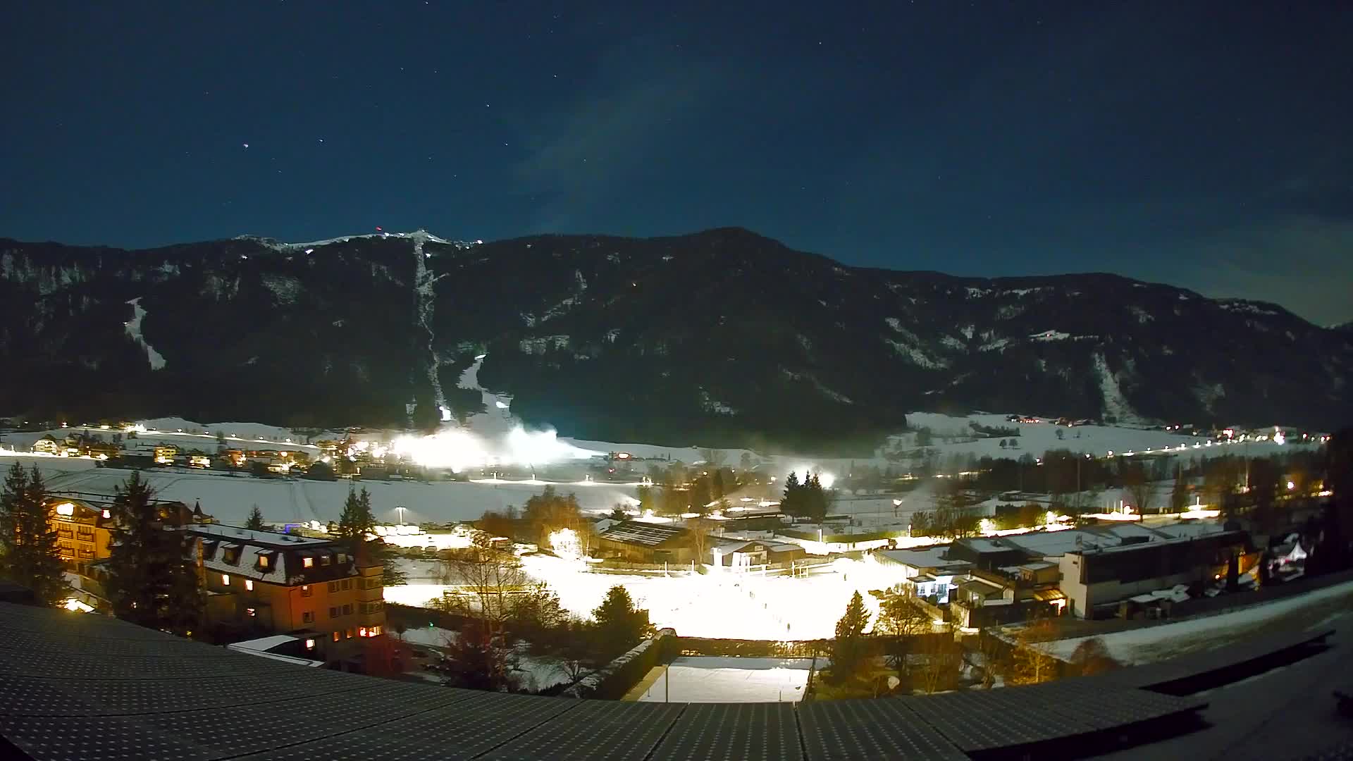 Spletna kamera Riscone | Hotel Olympia | Pogled na Kronplatz