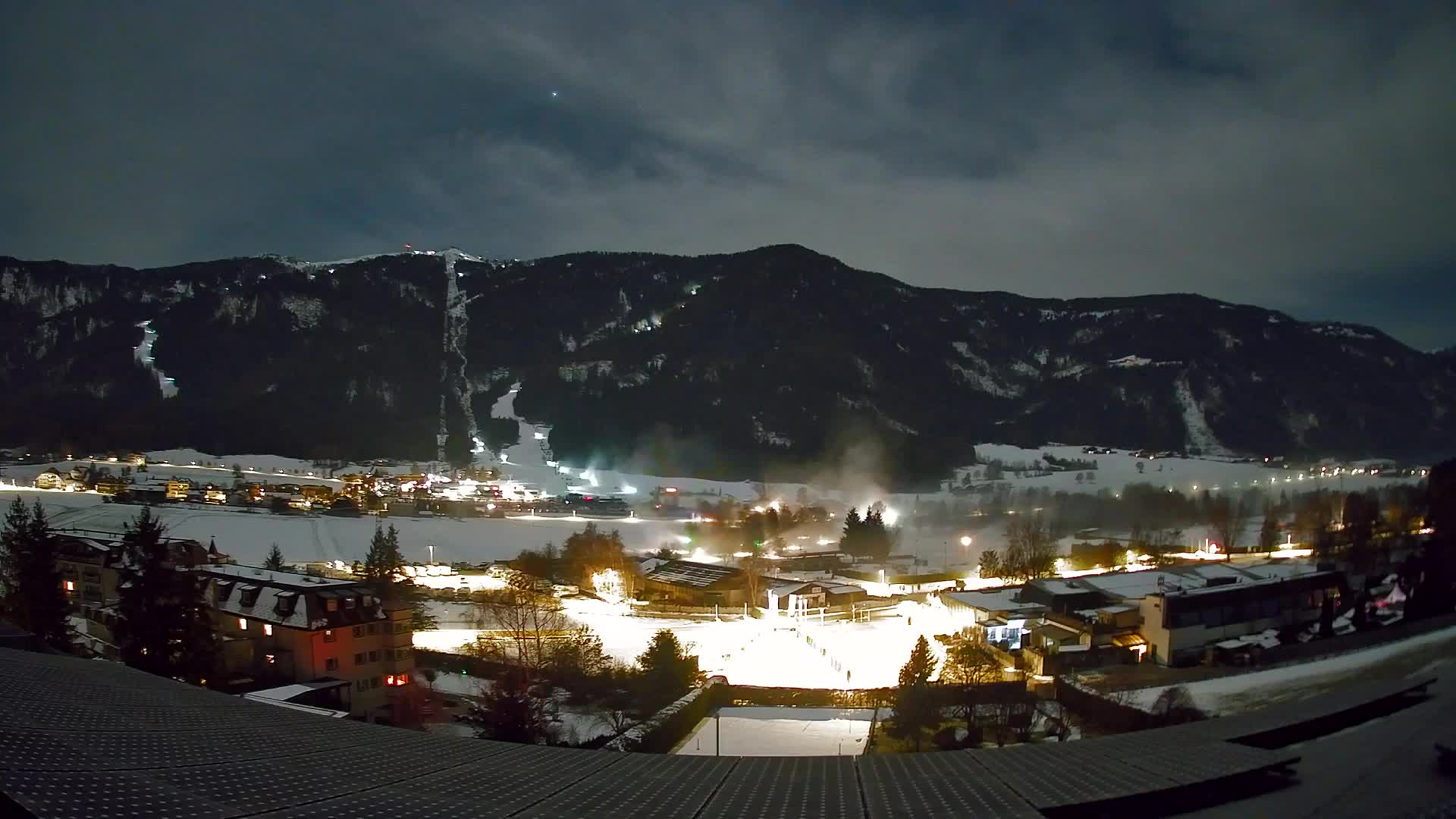 Spletna kamera Riscone | Hotel Olympia | Pogled na Kronplatz