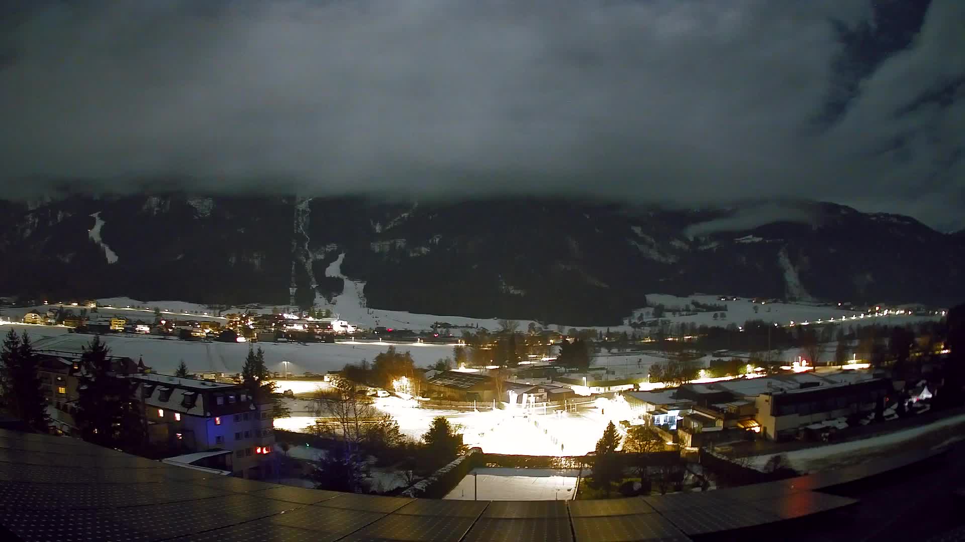 Spletna kamera Riscone | Hotel Olympia | Pogled na Kronplatz