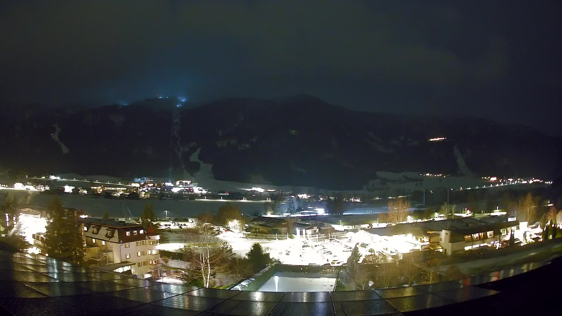 Web kamera Riscone | Hotel Olympia | Pogled na Kronplatz