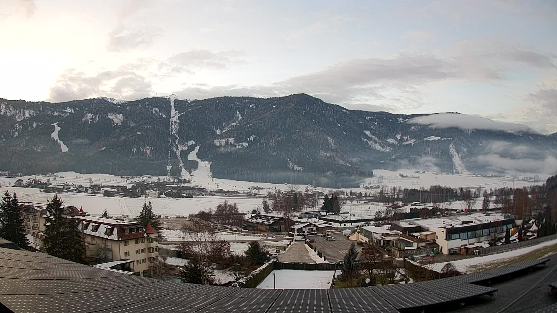 Webcam Riscone | Hotel Olympia | Vista su Plan de Corones