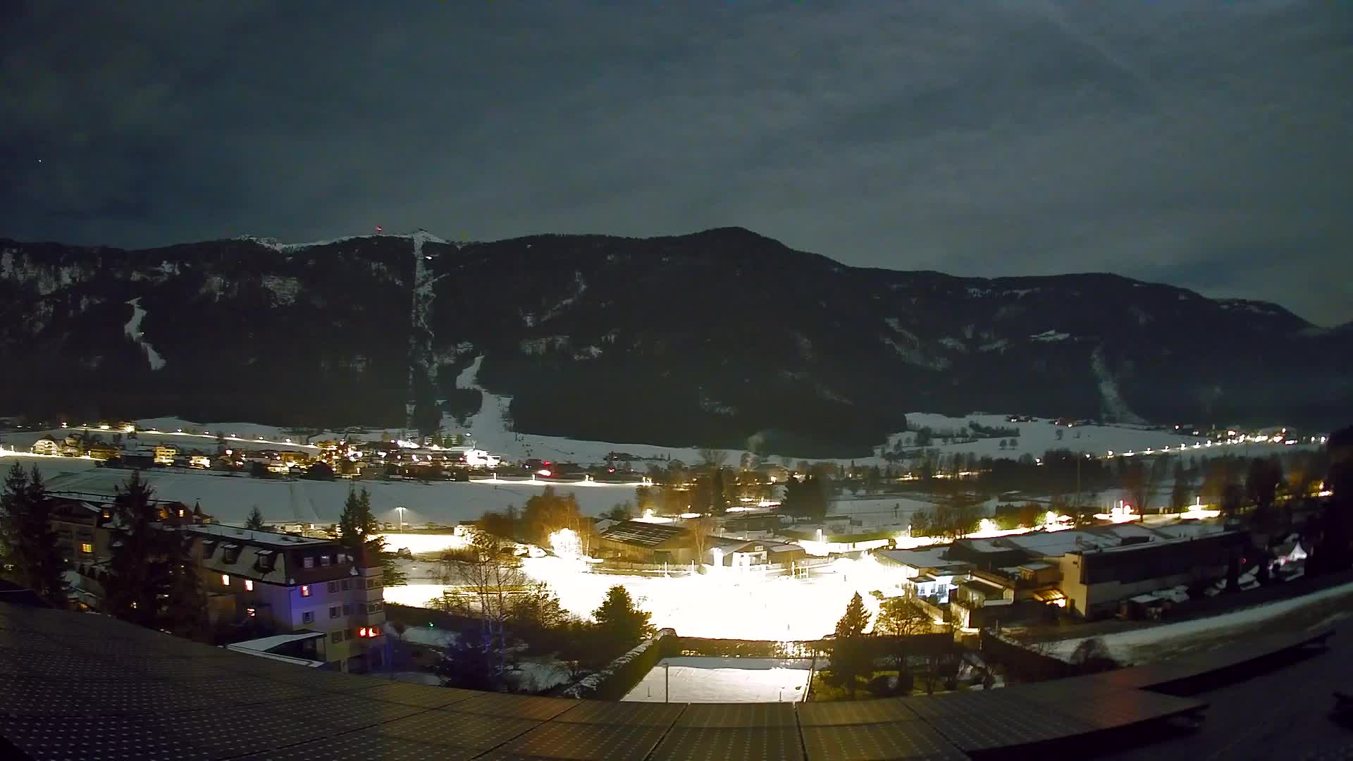 Spletna kamera Riscone | Hotel Olympia | Pogled na Kronplatz