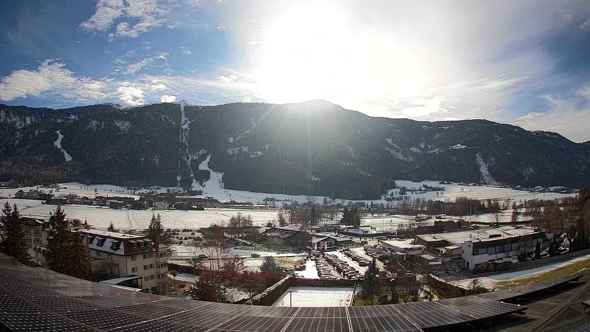 Webcam Riscone | Hotel Olympia | Vista su Plan de Corones