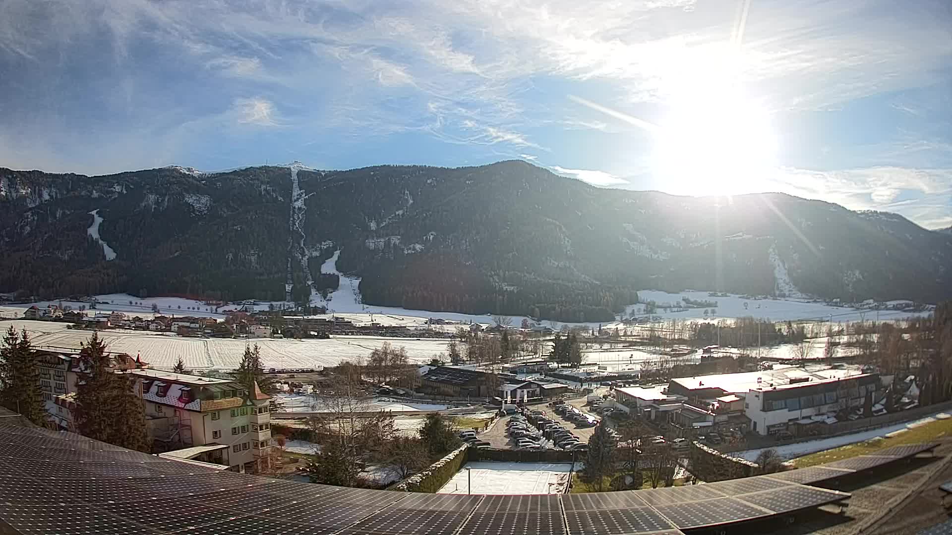 Spletna kamera Riscone | Hotel Olympia | Pogled na Kronplatz