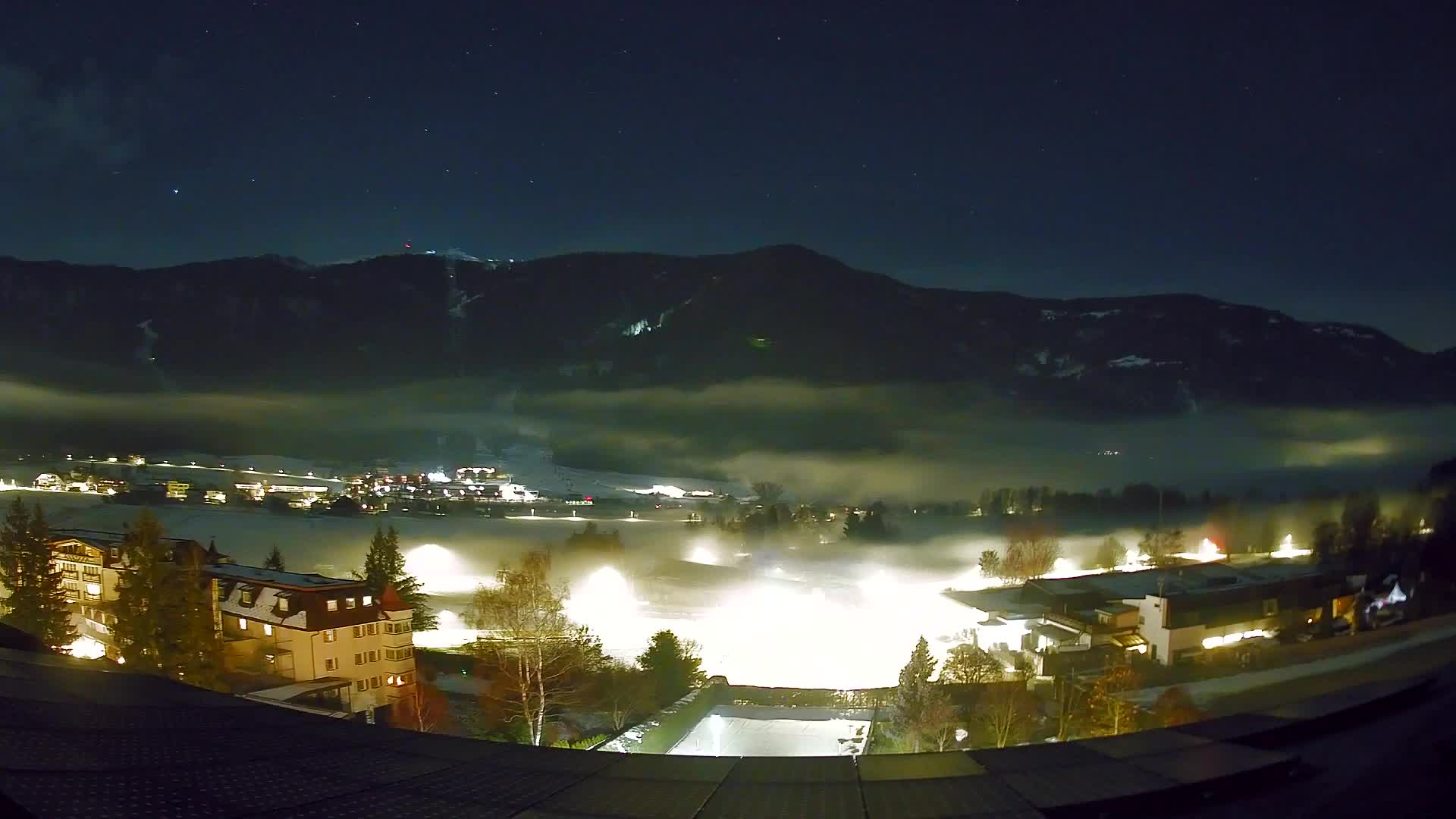 Spletna kamera Riscone | Hotel Olympia | Pogled na Kronplatz