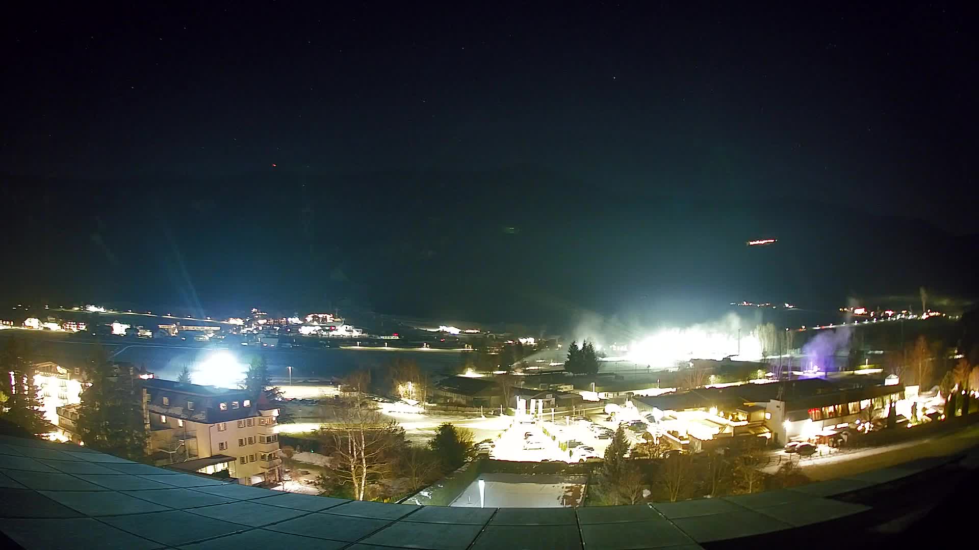 Web kamera Riscone | Hotel Olympia | Pogled na Kronplatz