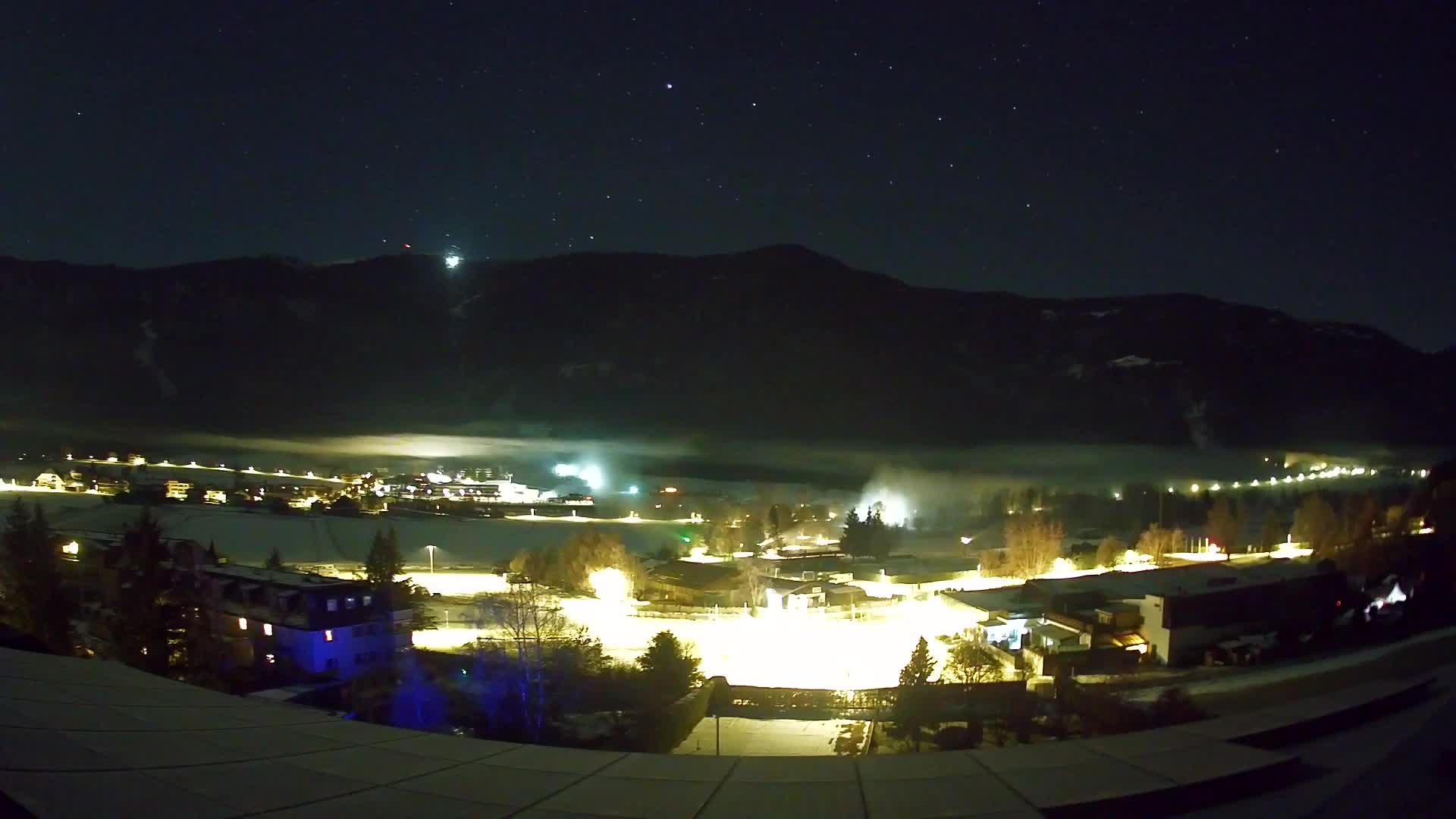 Web kamera Riscone | Hotel Olympia | Pogled na Kronplatz