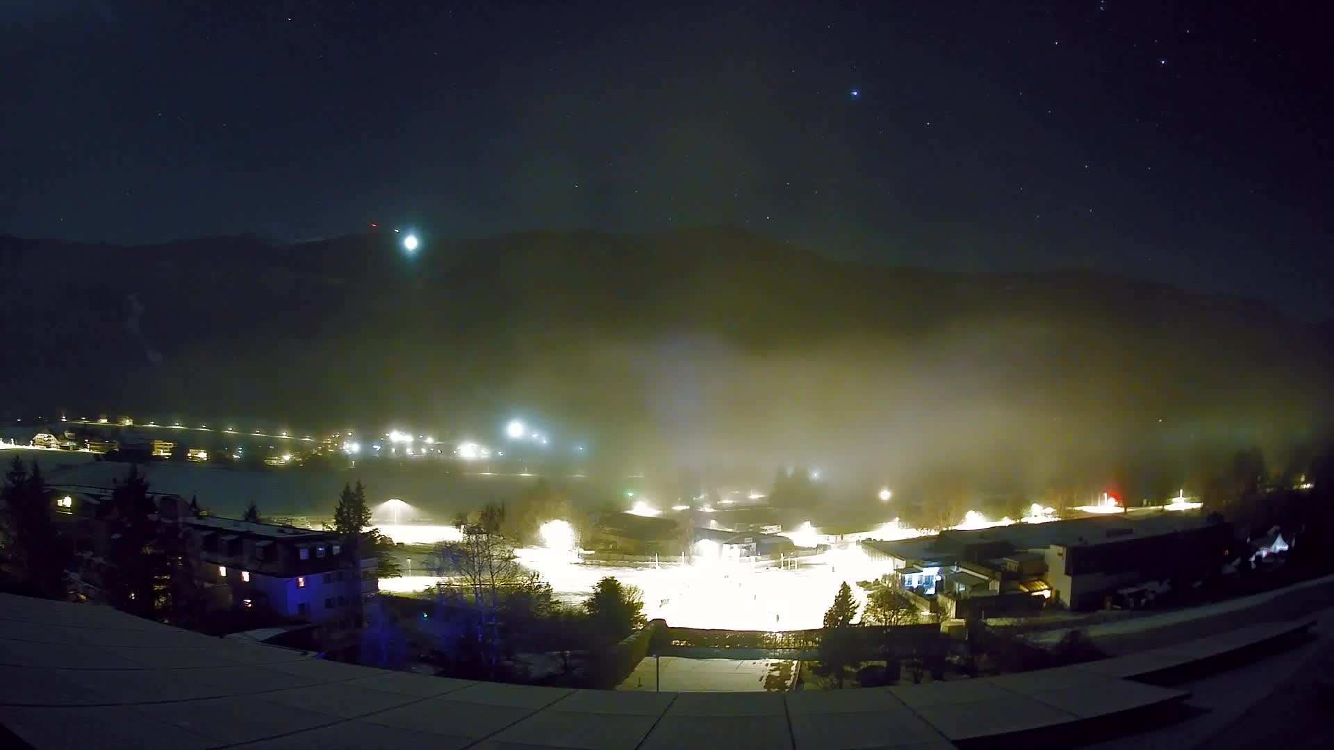 Web kamera Riscone | Hotel Olympia | Pogled na Kronplatz