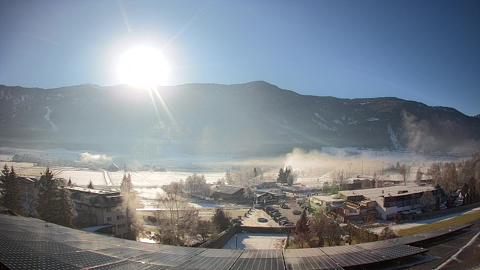 Webcam Riscone | Hotel Olympia | Vista su Plan de Corones