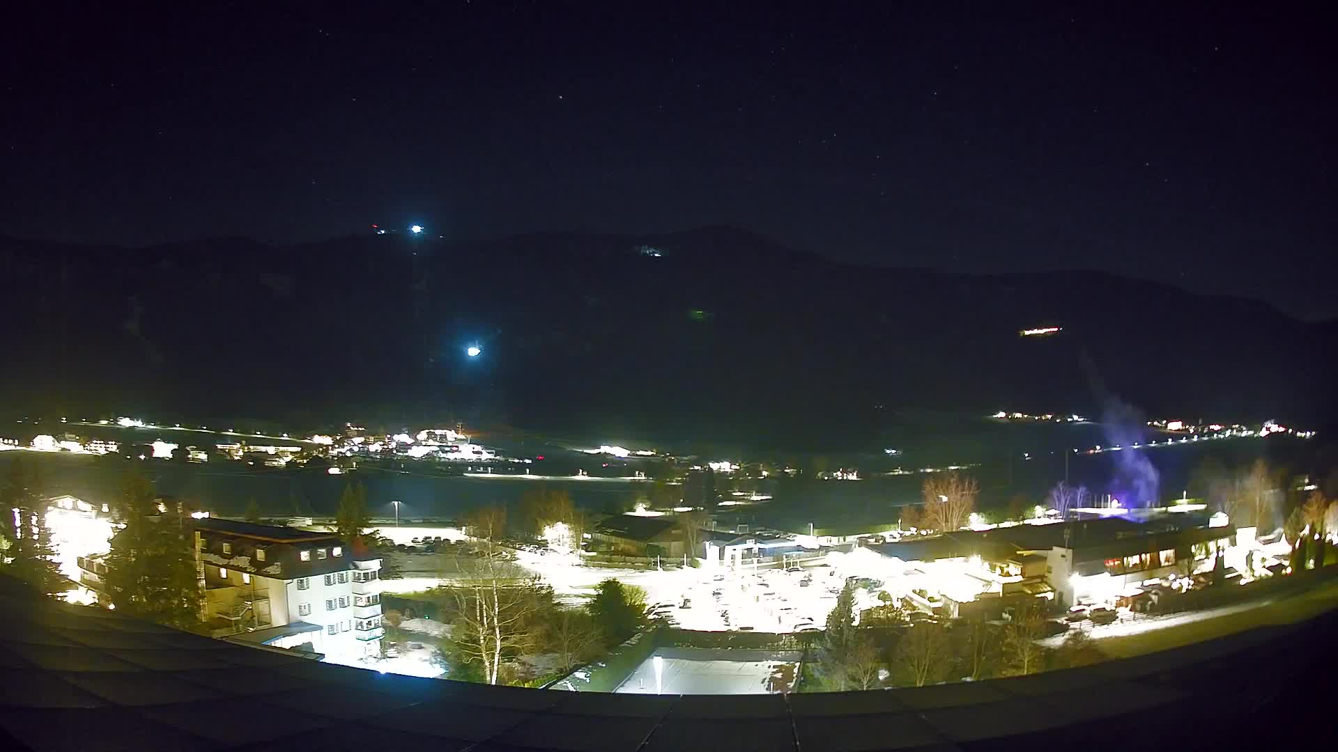 Web kamera Riscone | Hotel Olympia | Pogled na Kronplatz