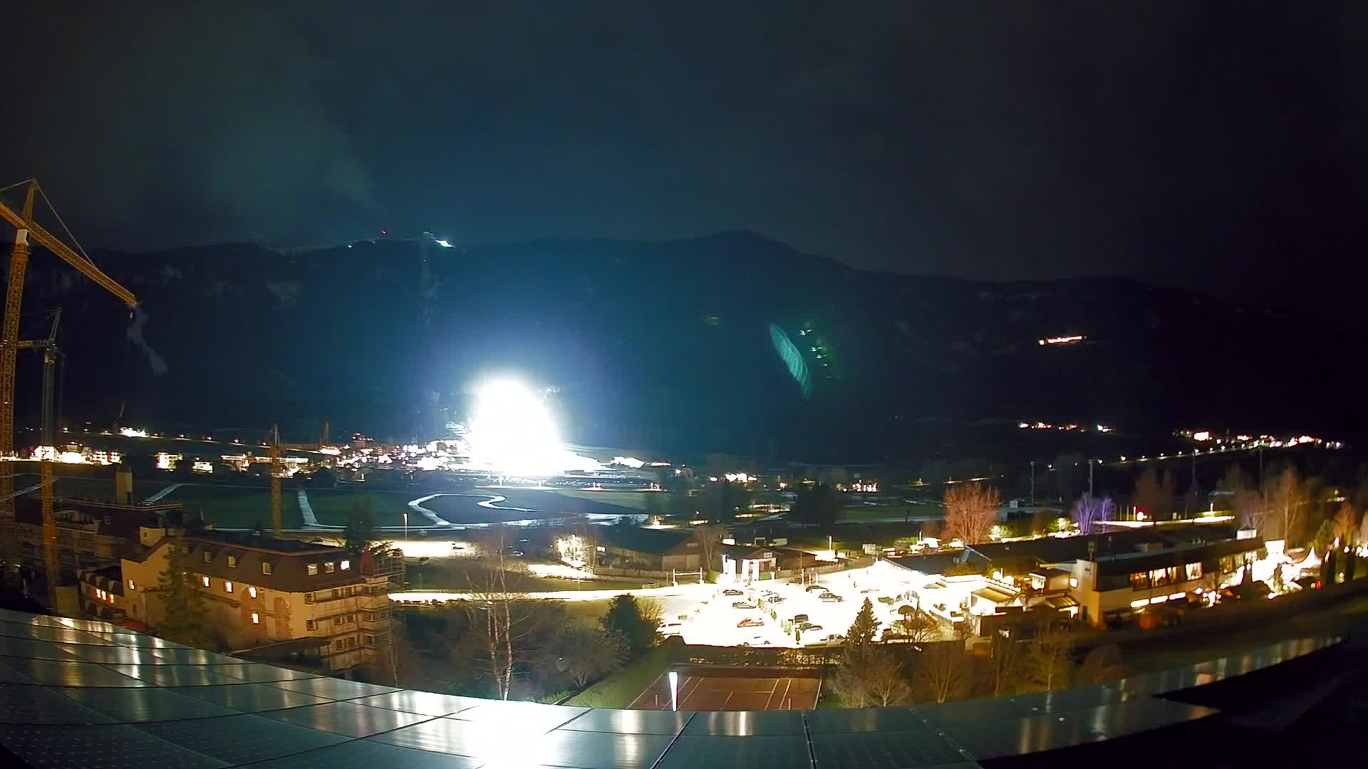 Web kamera Riscone | Hotel Olympia | Pogled na Kronplatz