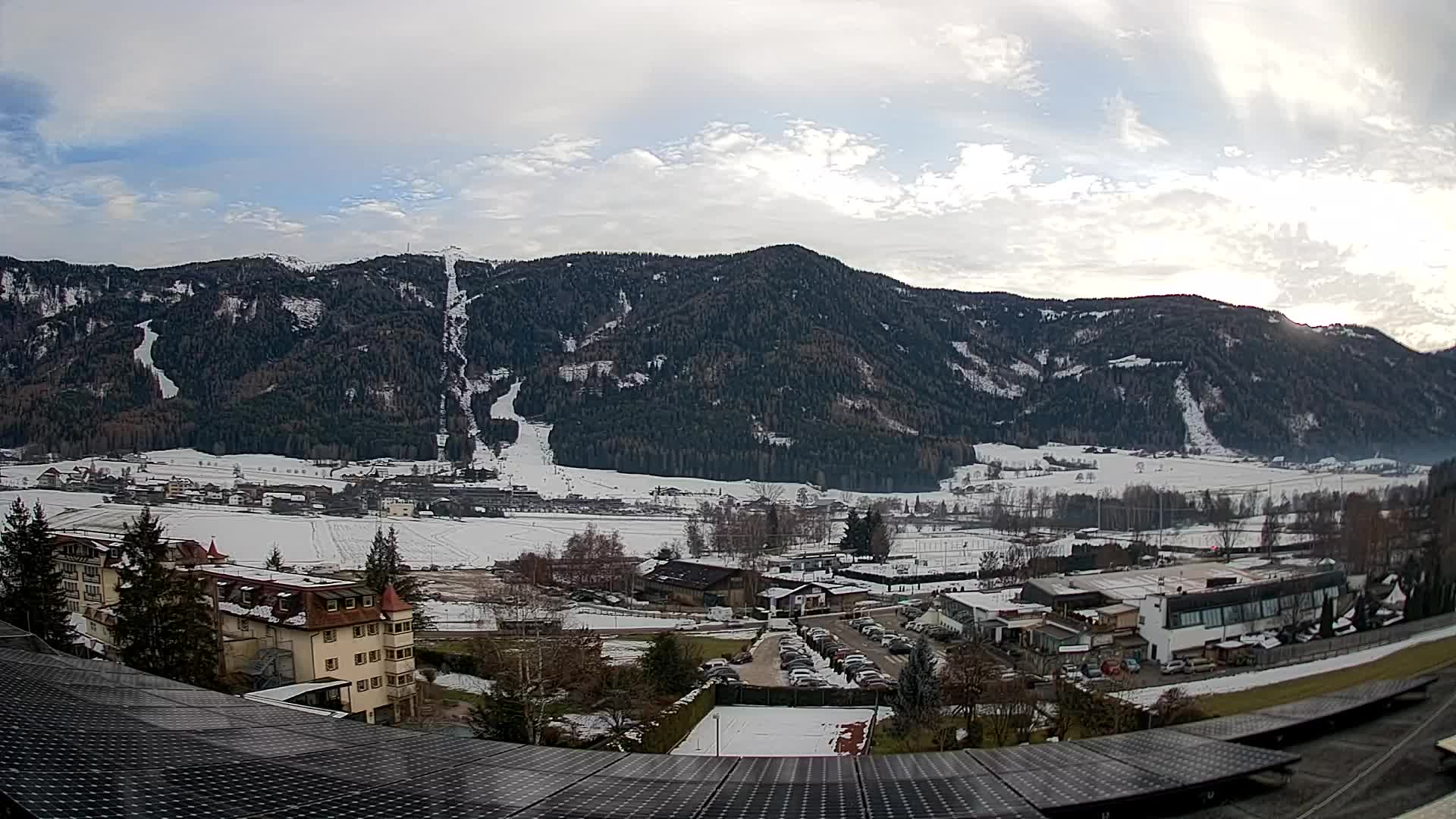 Webcam Riscone | Hotel Olympia | Vista su Plan de Corones