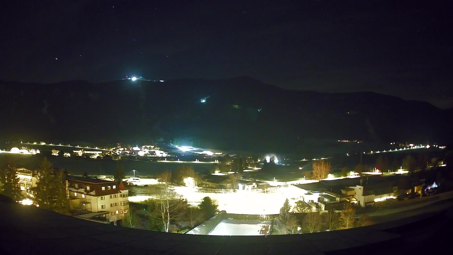 Spletna kamera Riscone | Hotel Olympia | Pogled na Kronplatz