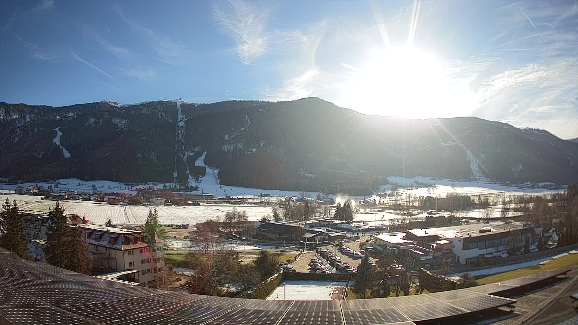 Webcam Riscone | Hotel Olympia | Vista su Plan de Corones