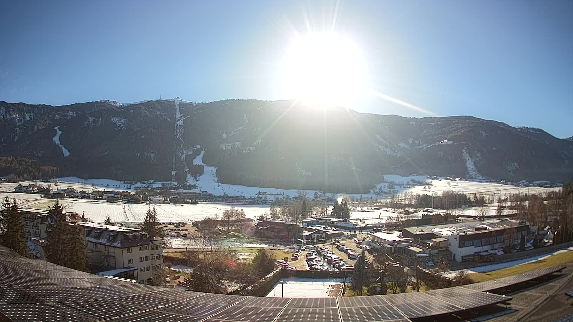 Spletna kamera Riscone | Hotel Olympia | Pogled na Kronplatz