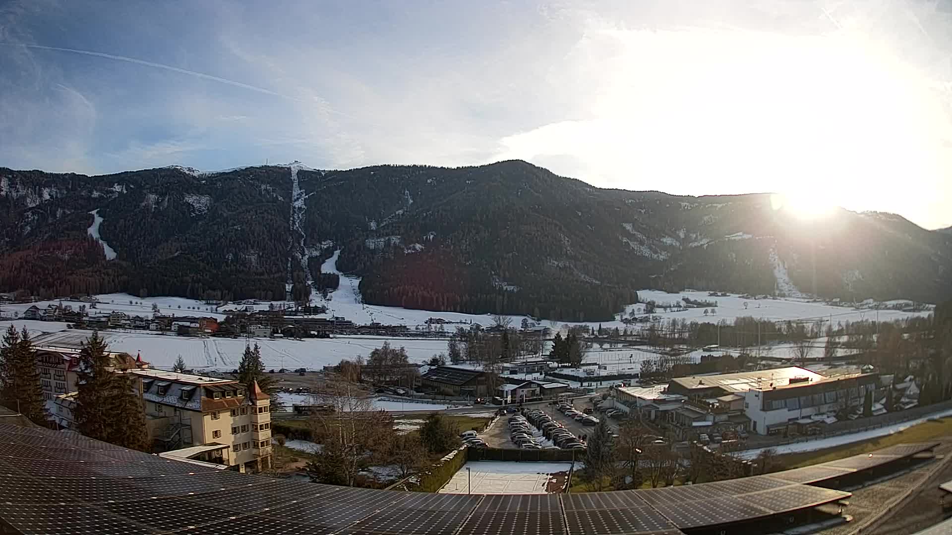 Webcam Riscone | Hotel Olympia | Vista su Plan de Corones