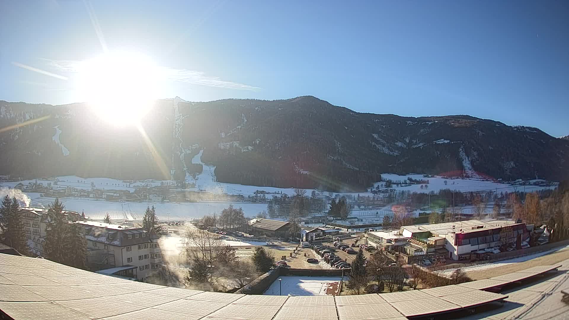 Webcam Riscone | Hotel Olympia | Vista su Plan de Corones