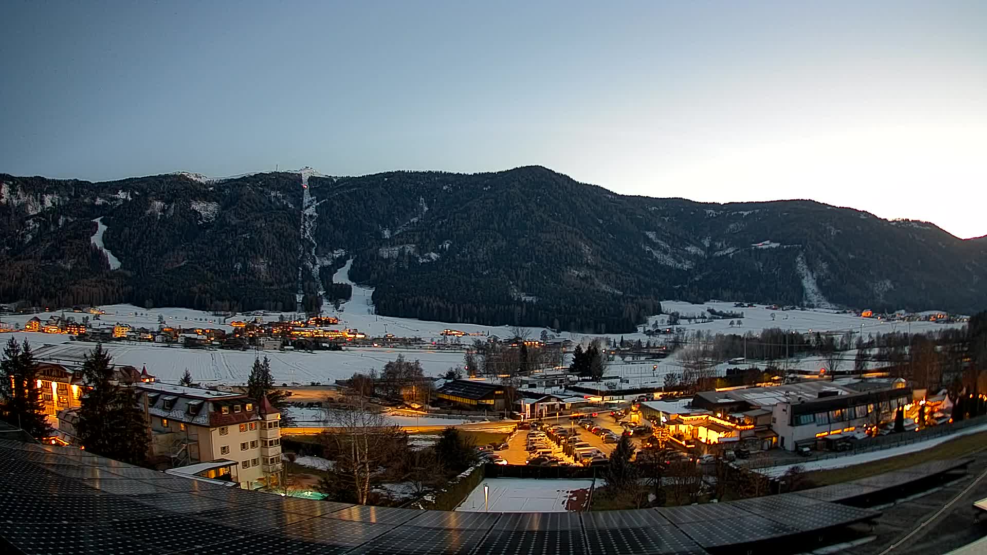 Webcam Riscone | Hotel Olympia | Vista su Plan de Corones