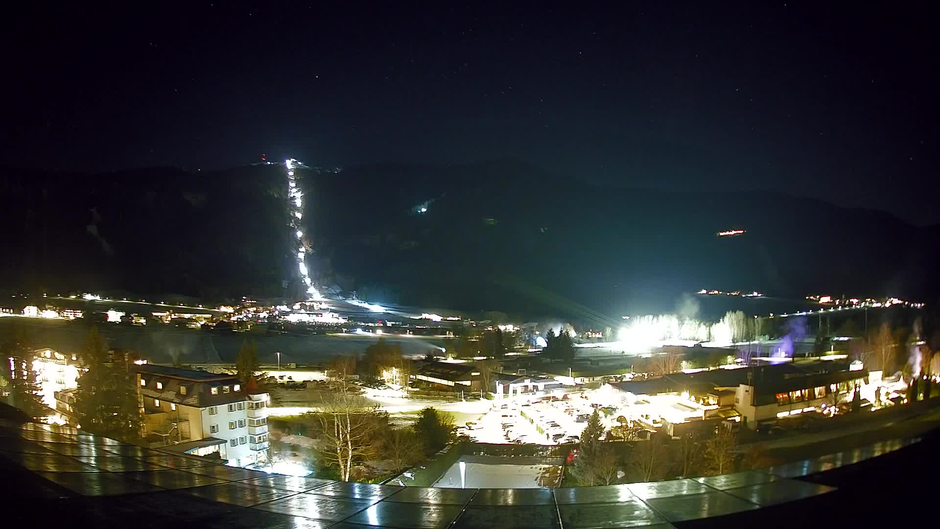 Spletna kamera Riscone | Hotel Olympia | Pogled na Kronplatz