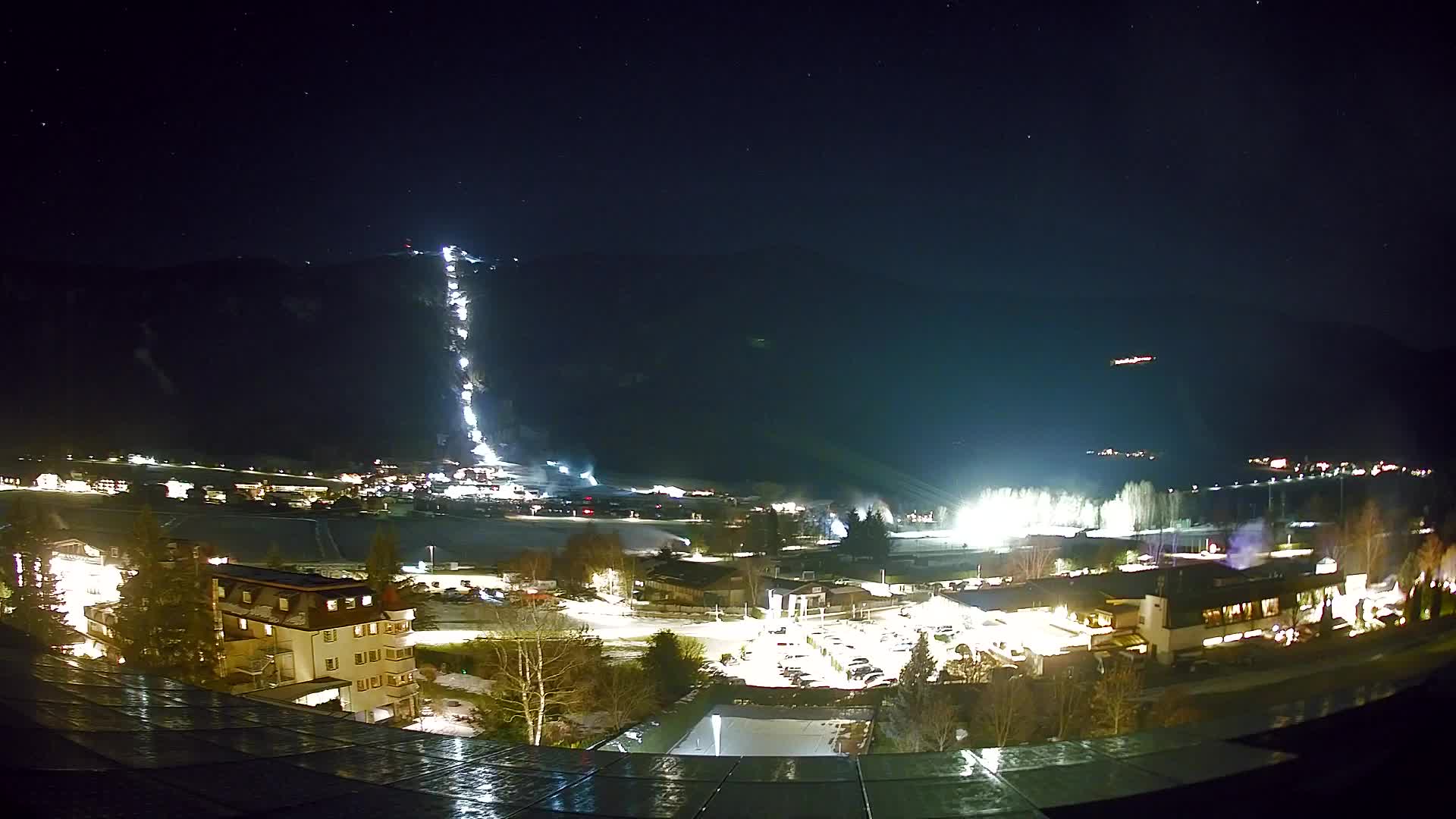 Web kamera Riscone | Hotel Olympia | Pogled na Kronplatz