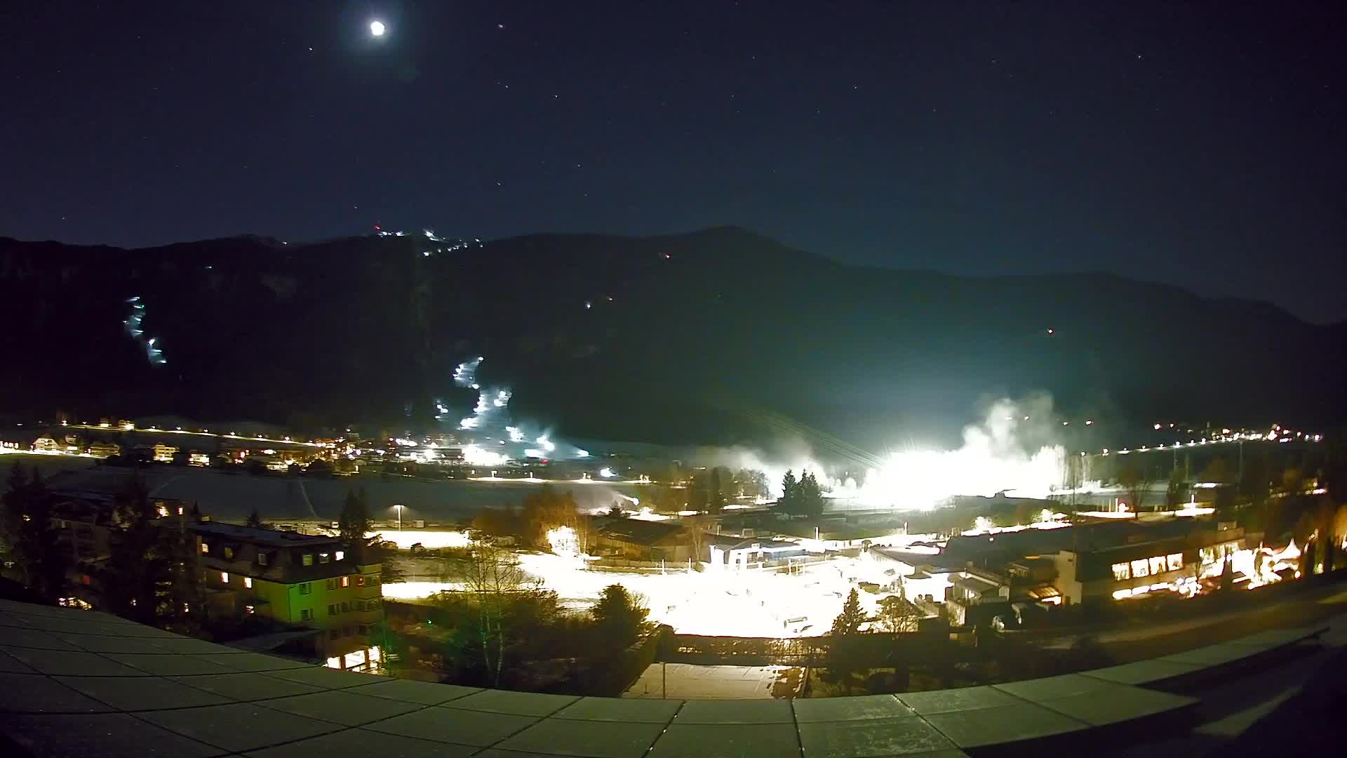 Spletna kamera Riscone | Hotel Olympia | Pogled na Kronplatz