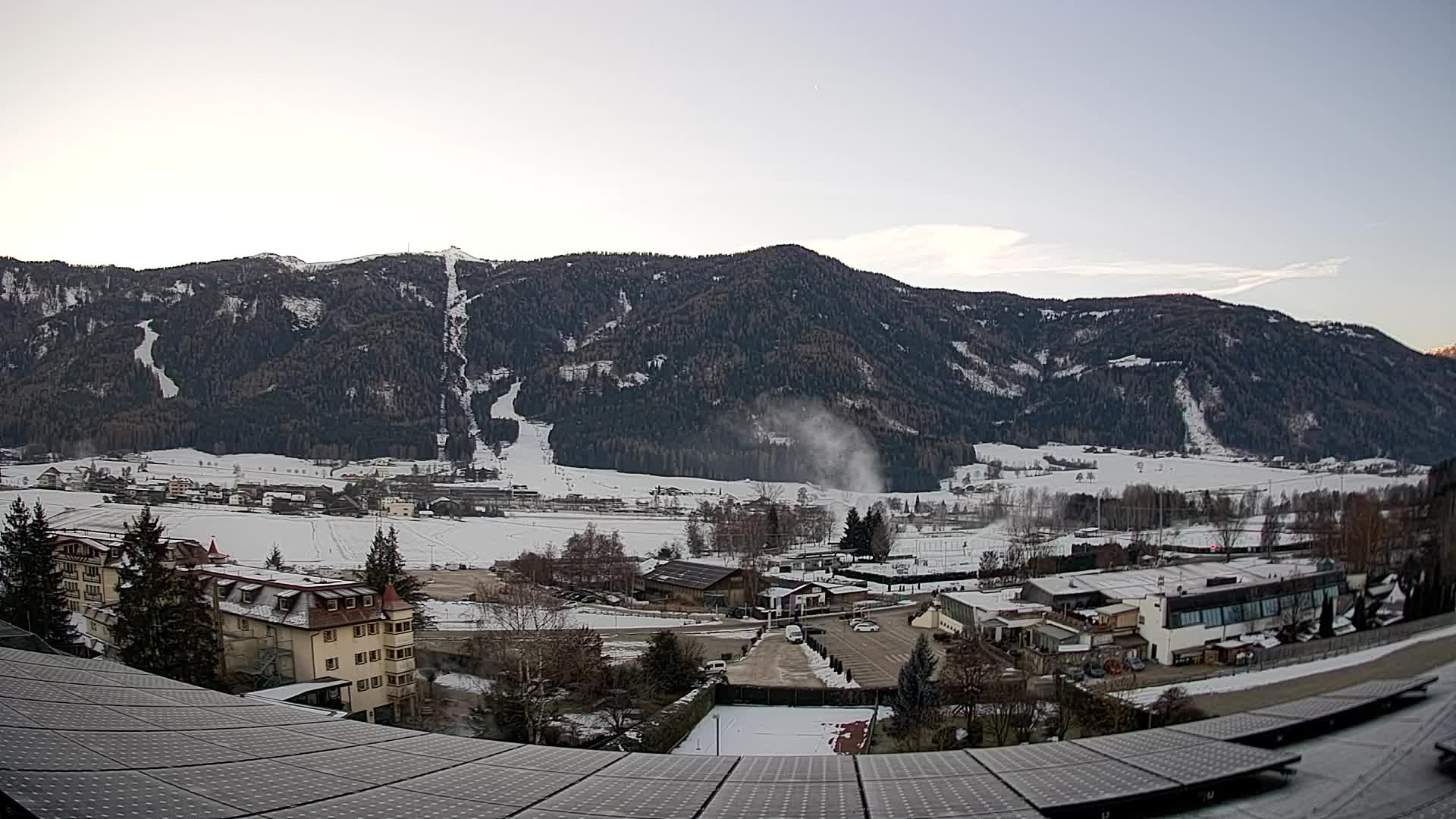 Webcam Riscone | Hotel Olympia | Vista su Plan de Corones