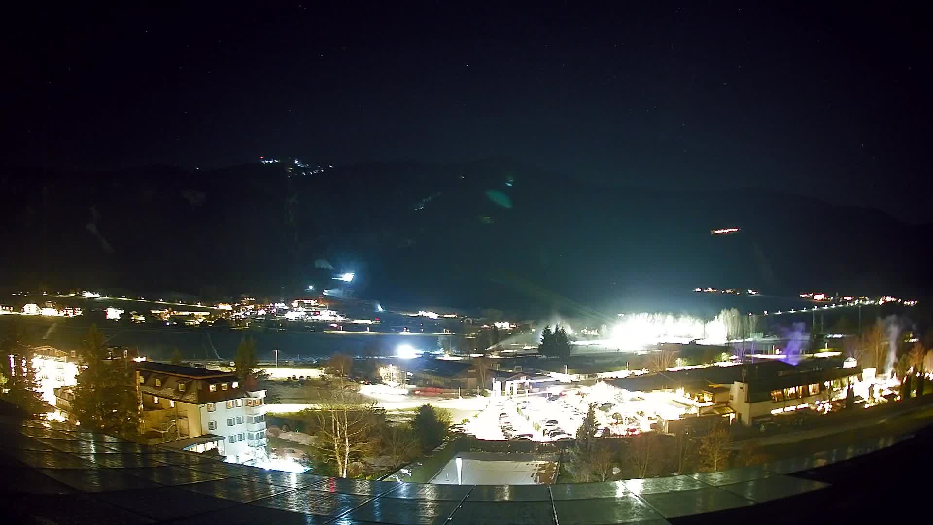 Spletna kamera Riscone | Hotel Olympia | Pogled na Kronplatz