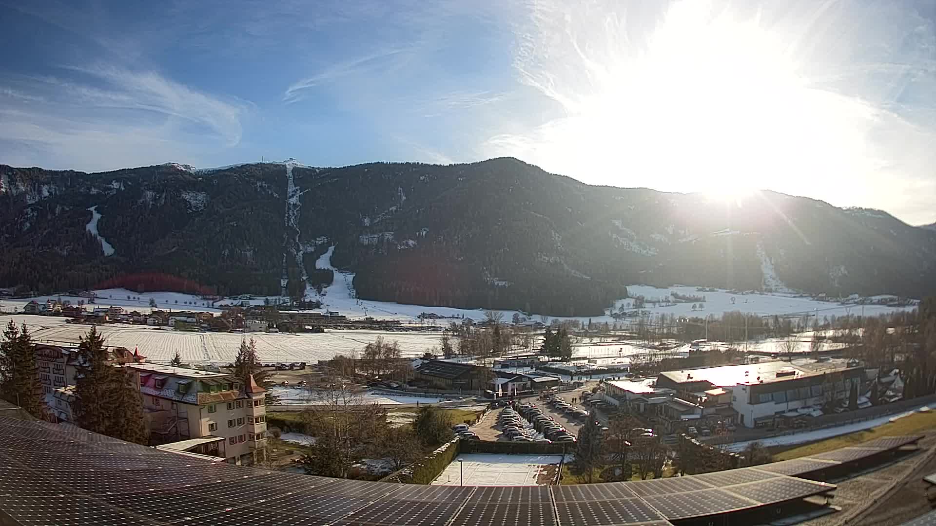 Webcam Riscone | Hotel Olympia | Vista su Plan de Corones