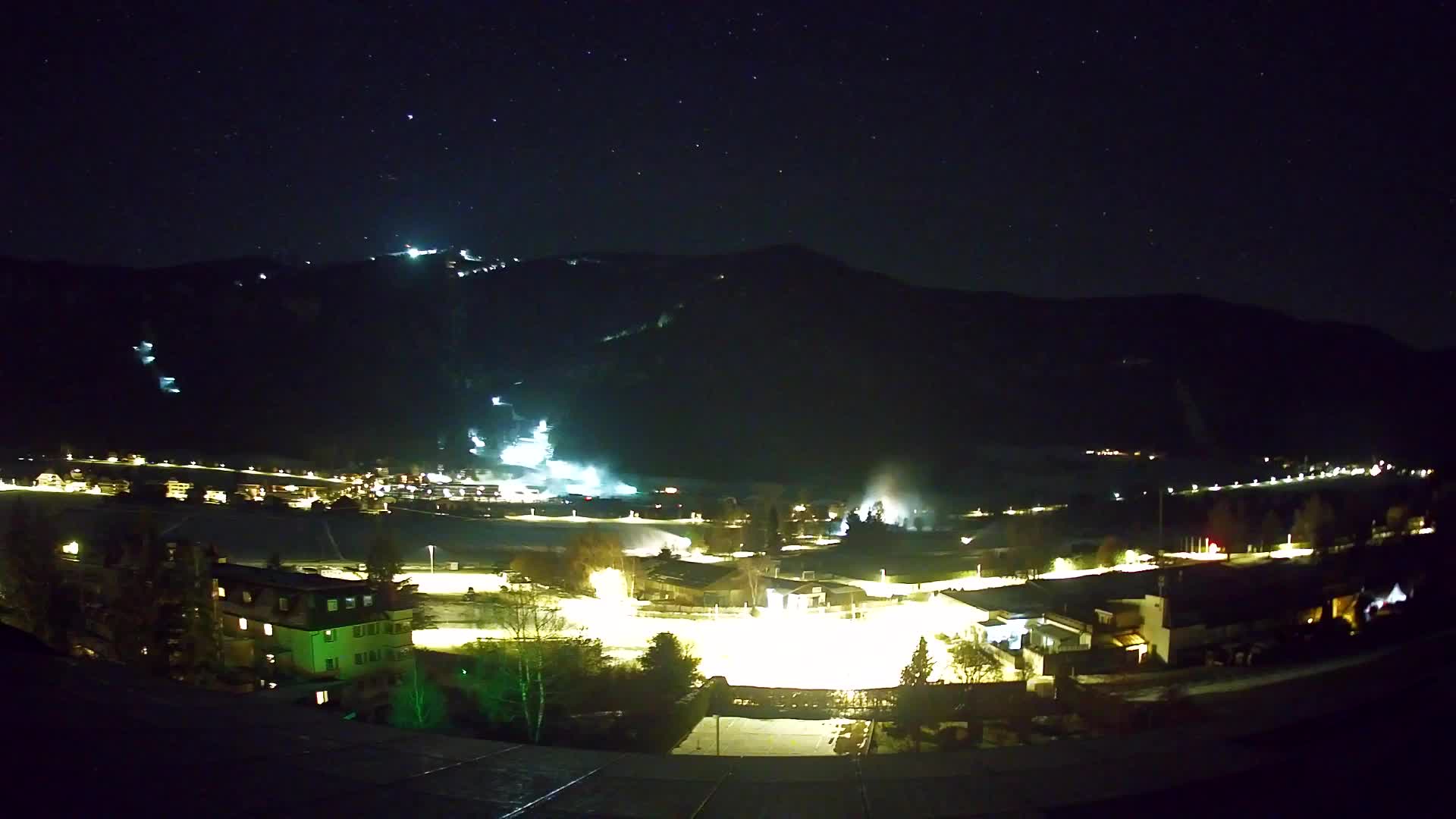 Spletna kamera Riscone | Hotel Olympia | Pogled na Kronplatz