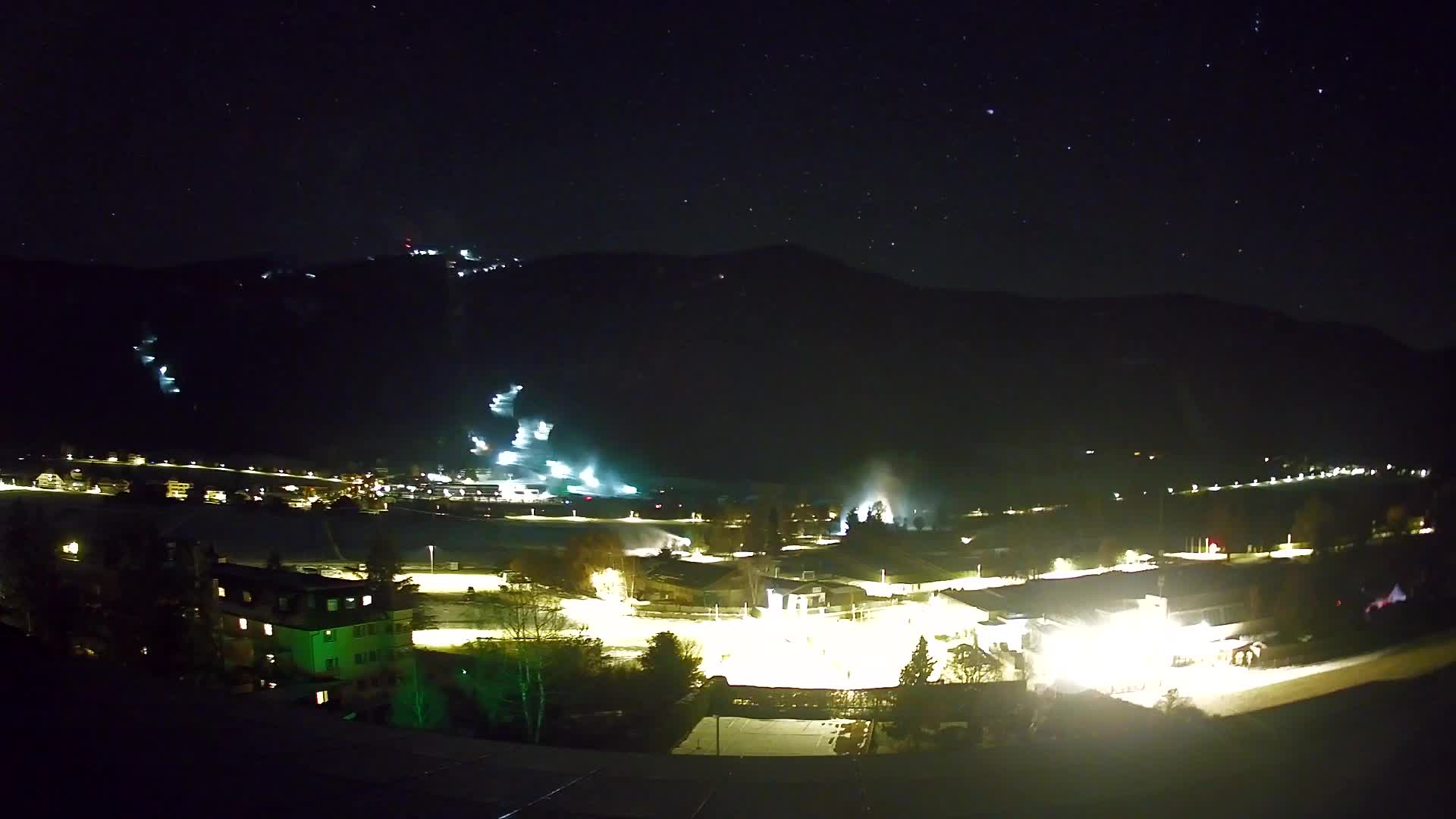 Spletna kamera Riscone | Hotel Olympia | Pogled na Kronplatz