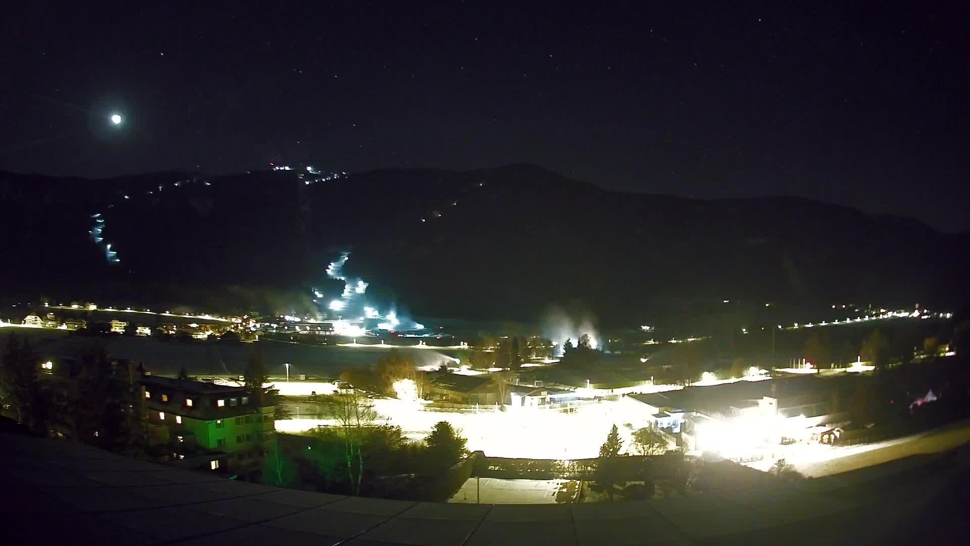 Spletna kamera Riscone | Hotel Olympia | Pogled na Kronplatz