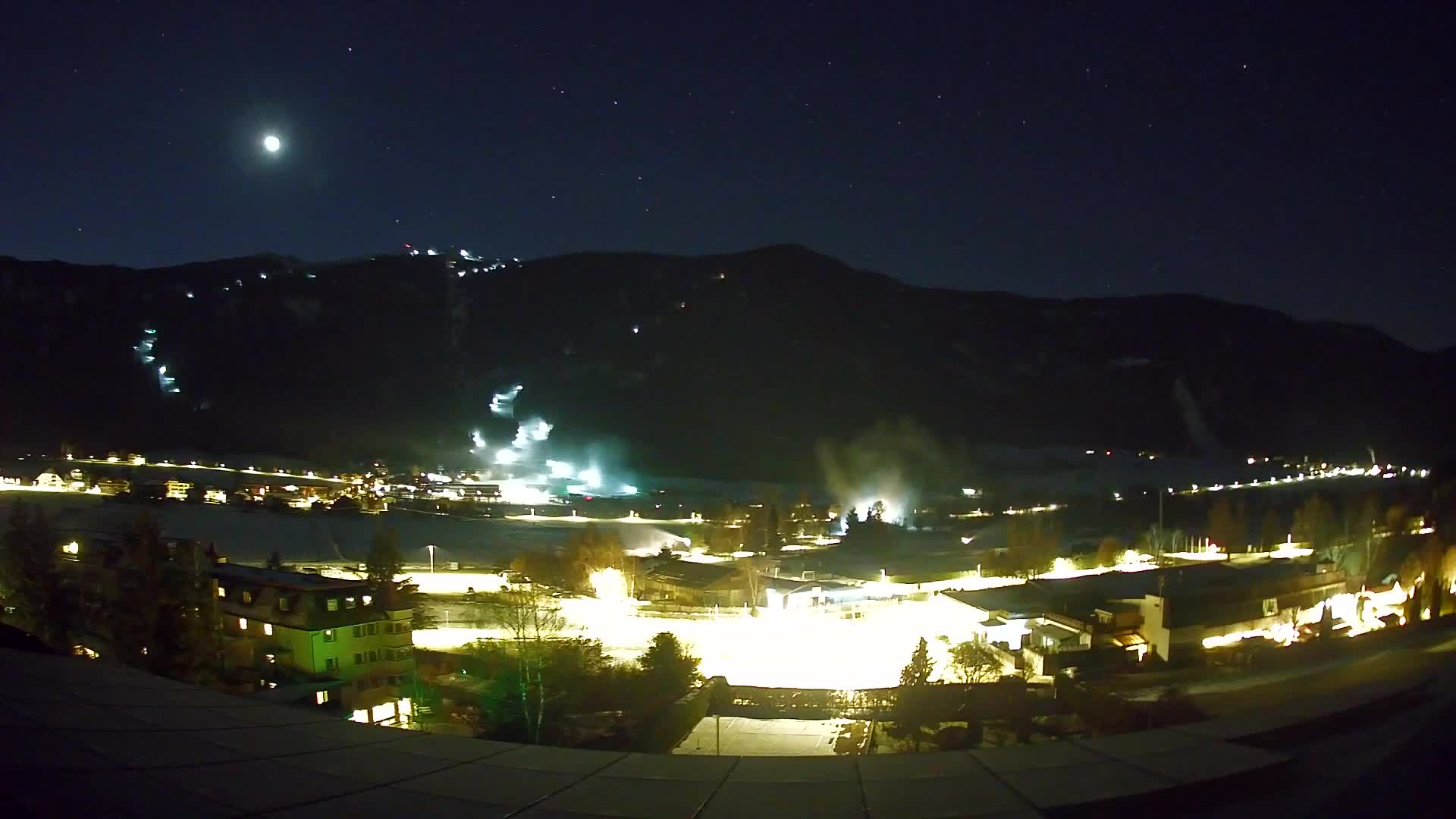 Spletna kamera Riscone | Hotel Olympia | Pogled na Kronplatz