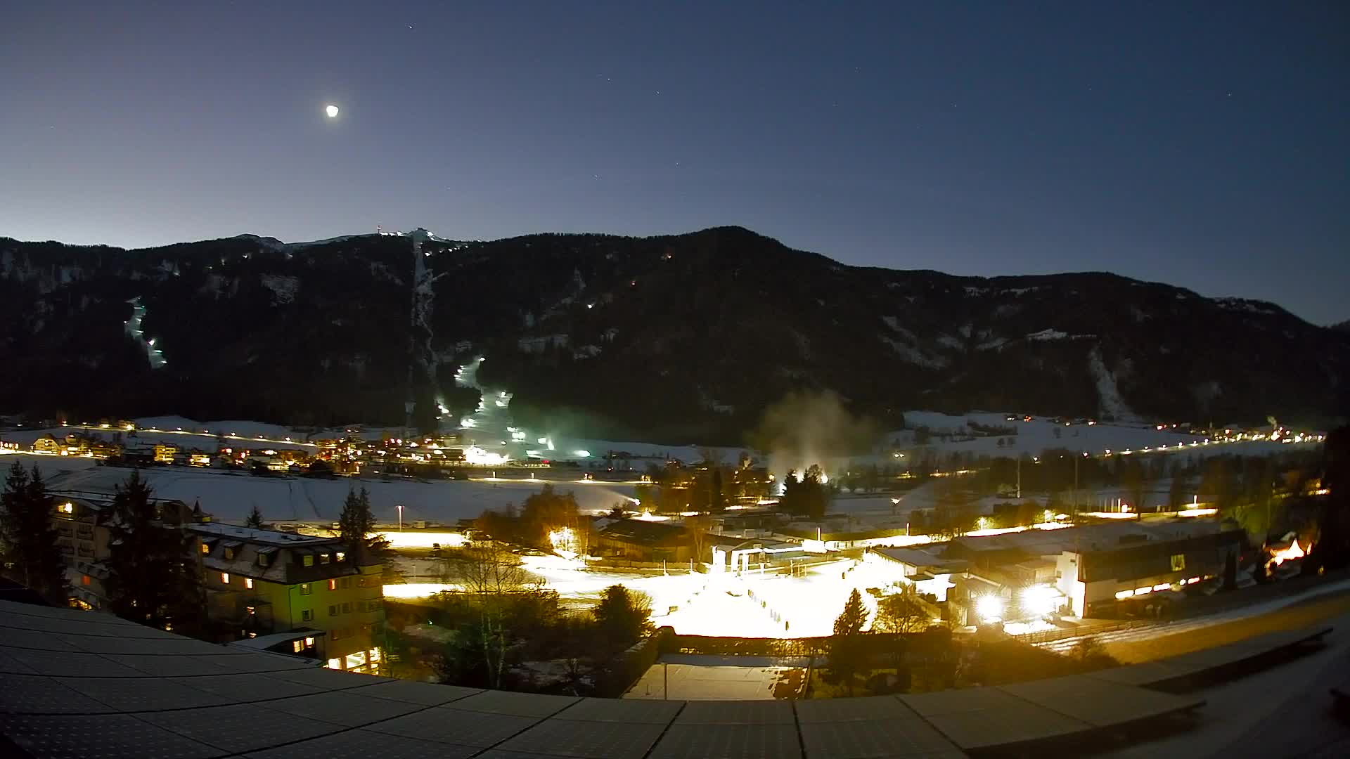 Spletna kamera Riscone | Hotel Olympia | Pogled na Kronplatz