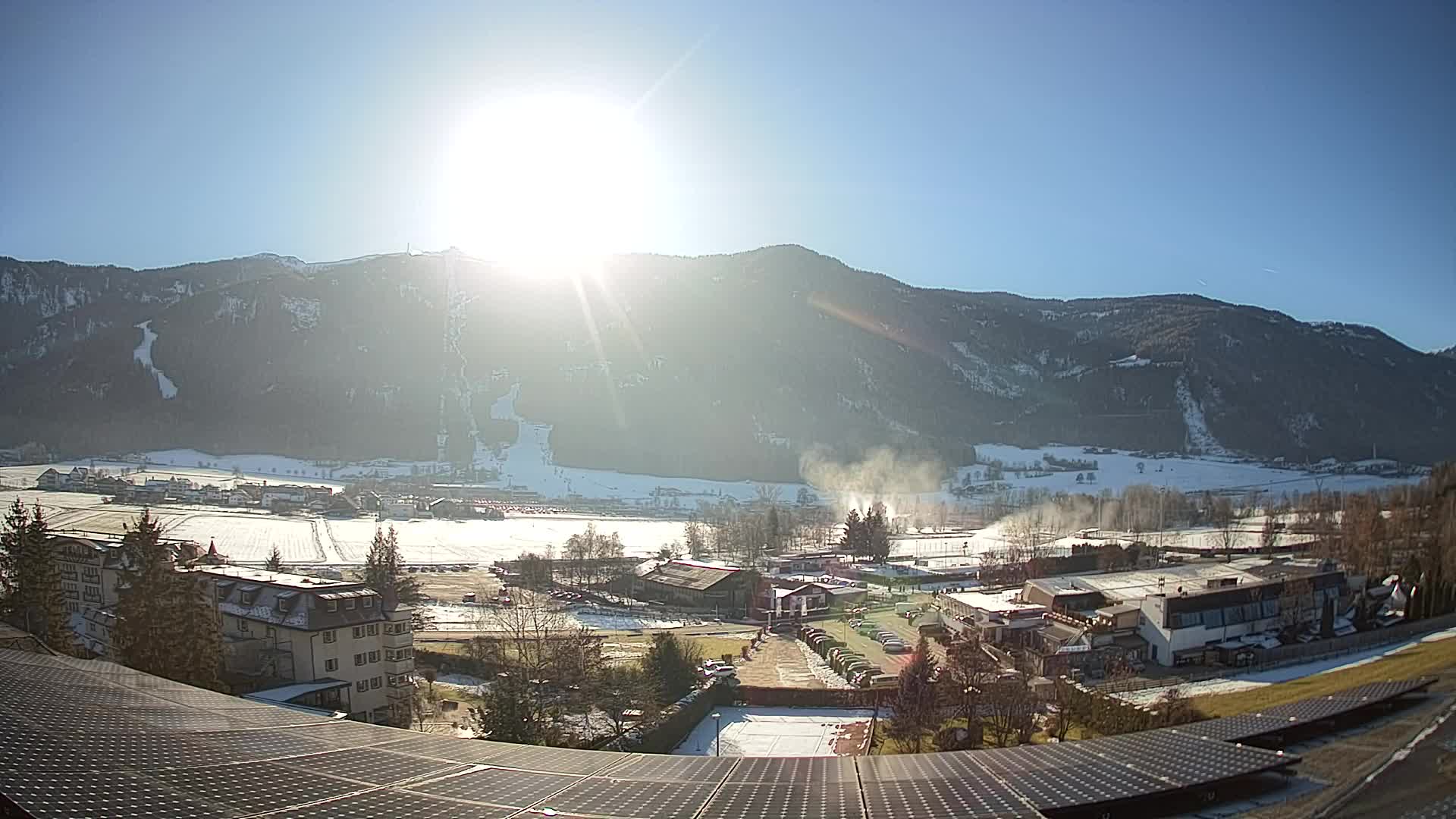 Webcam Riscone | Hotel Olympia | Vista su Plan de Corones