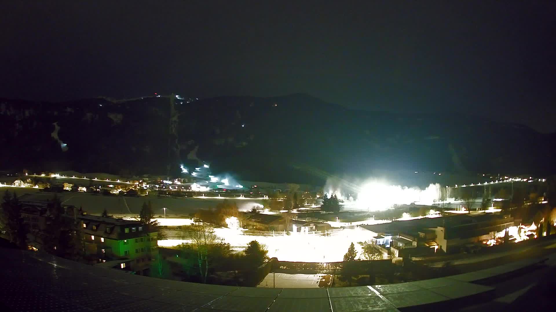 Web kamera Riscone | Hotel Olympia | Pogled na Kronplatz