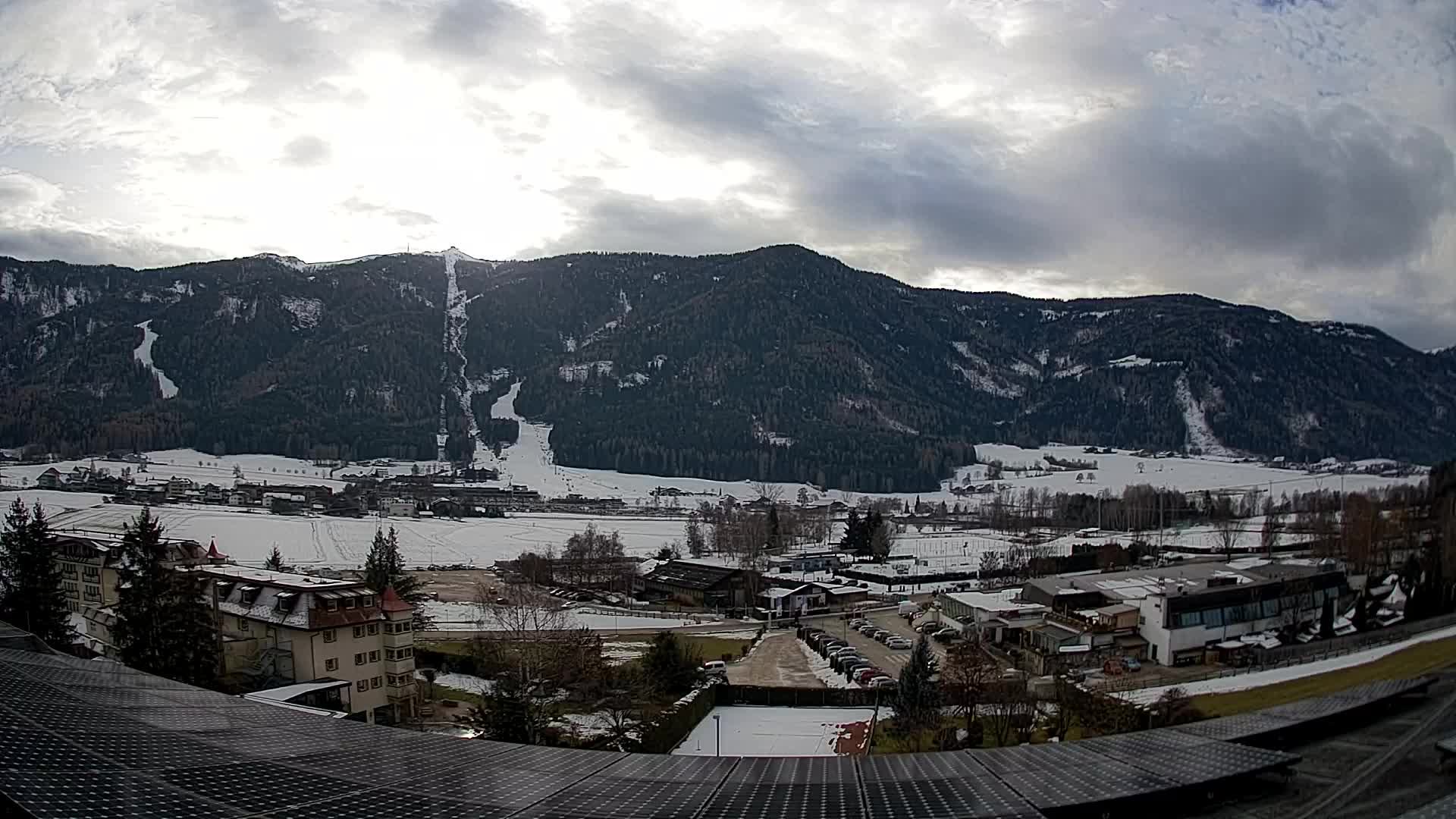 Spletna kamera Riscone | Hotel Olympia | Pogled na Kronplatz