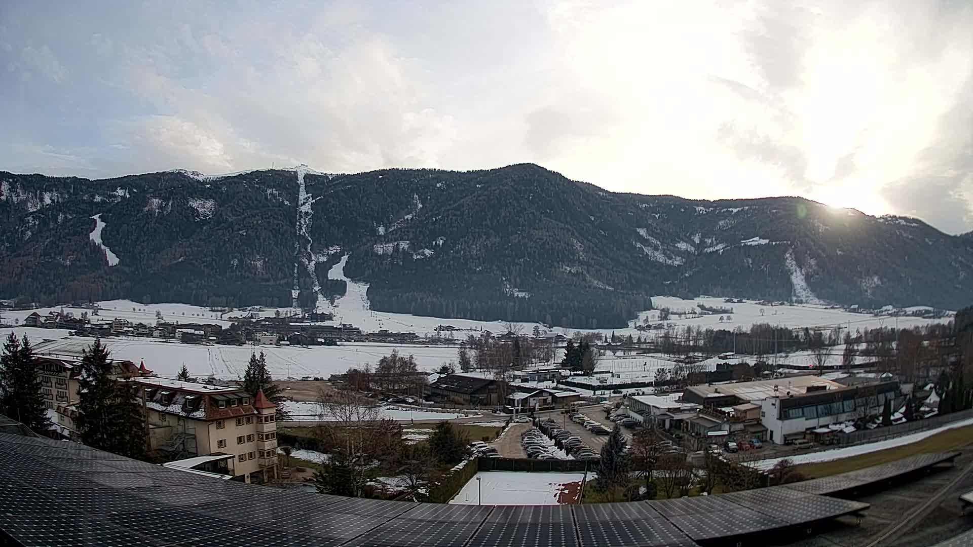 Webcam Riscone | Hotel Olympia | Vista su Plan de Corones