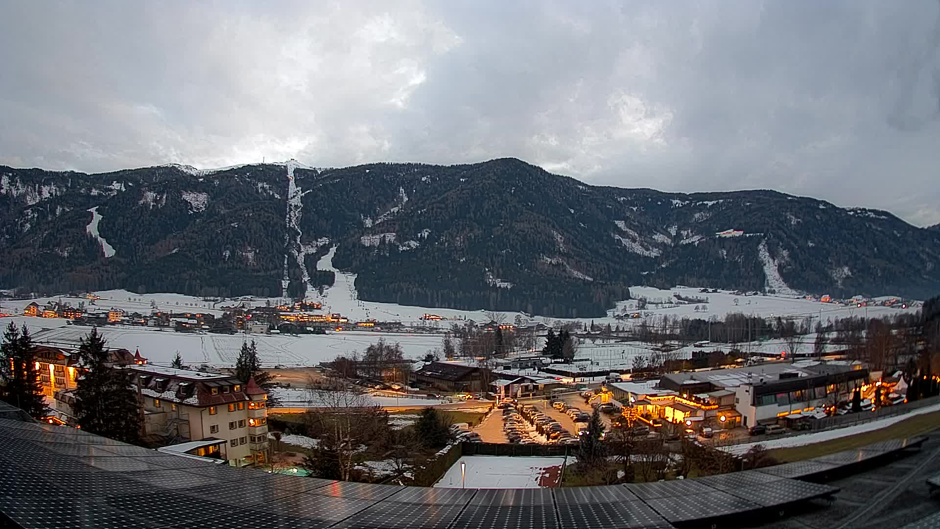 Webcam Riscone | Hotel Olympia | Vista su Plan de Corones