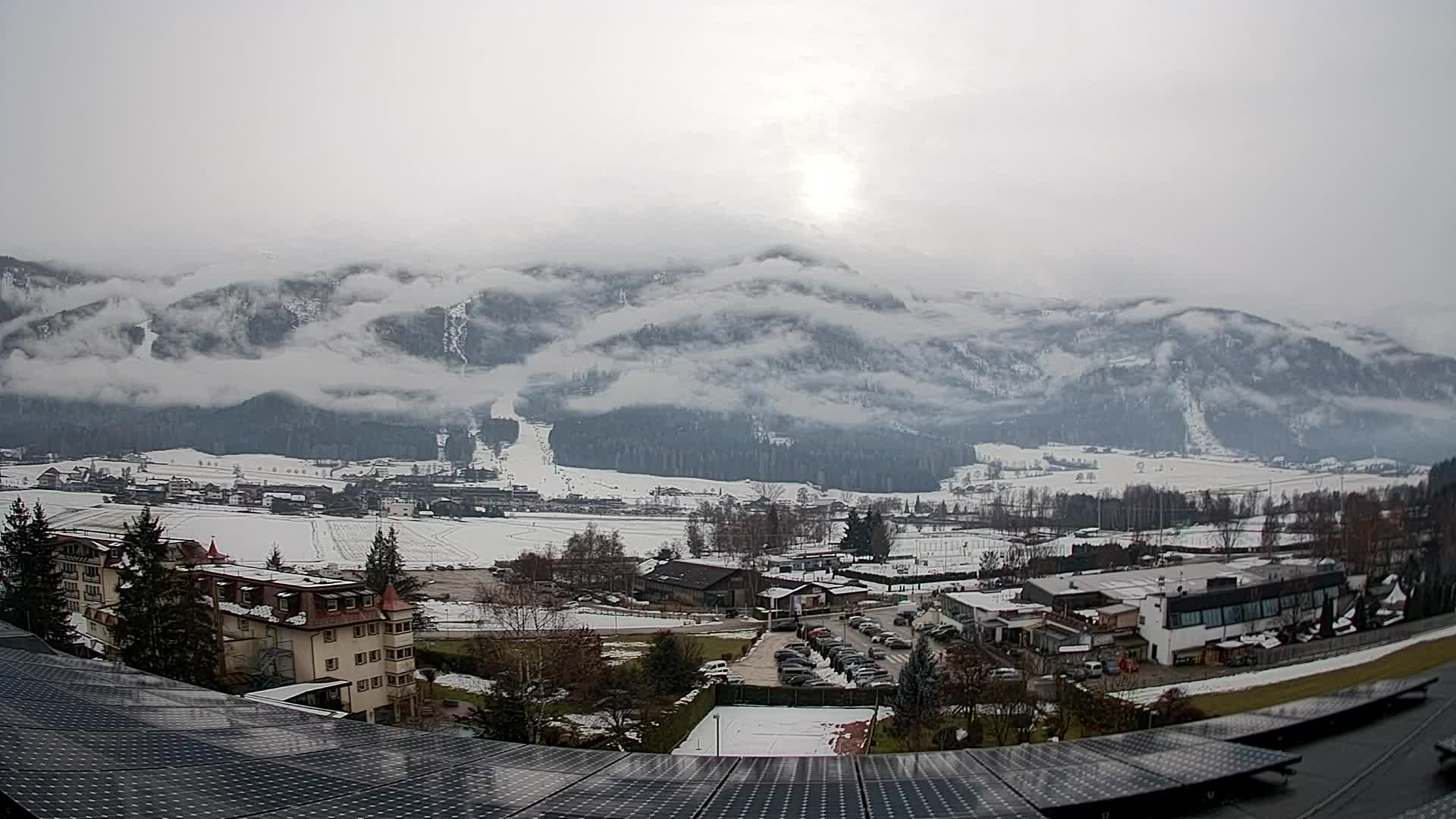 Webcam Riscone | Hotel Olympia | Vista su Plan de Corones