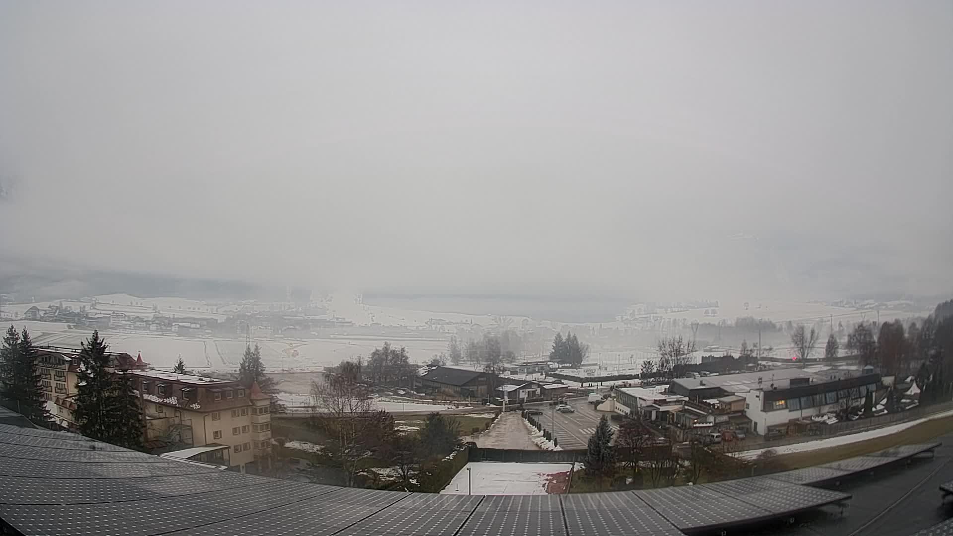 Web kamera Riscone | Hotel Olympia | Pogled na Kronplatz