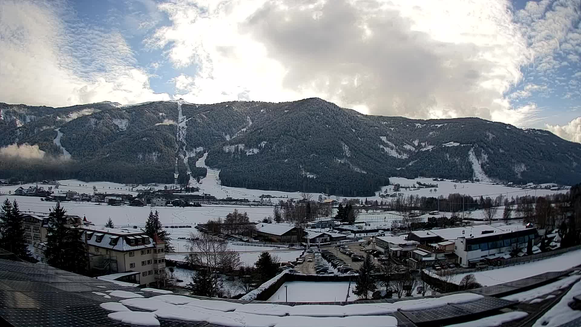 Webcam Riscone | Hotel Olympia | Vista su Plan de Corones