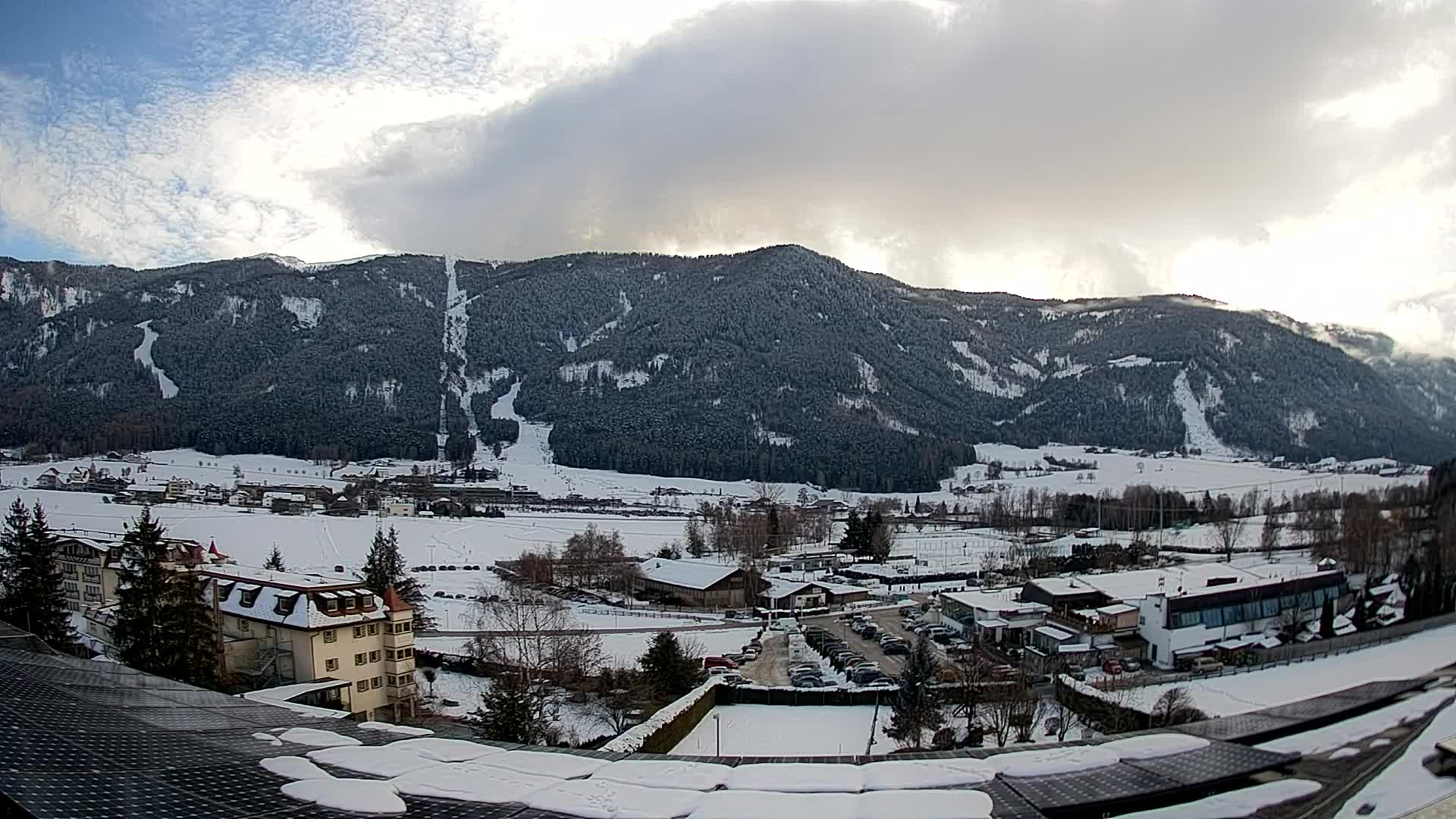 Webcam Riscone | Hotel Olympia | Vista su Plan de Corones